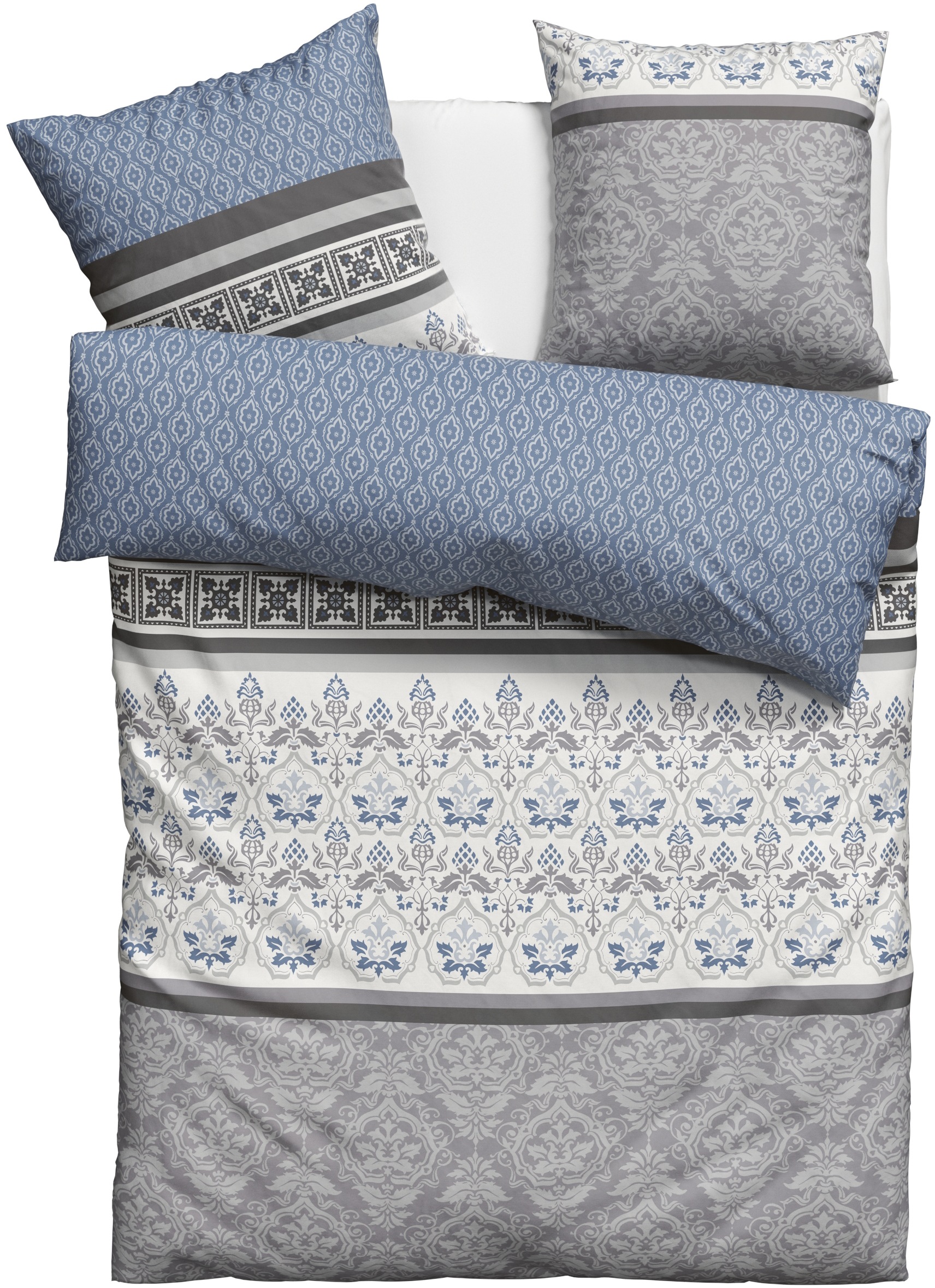 OTTO home Bettwäsche "Cremona" 2 romantische Bettwäsche in verschiedenen Qu günstig online kaufen