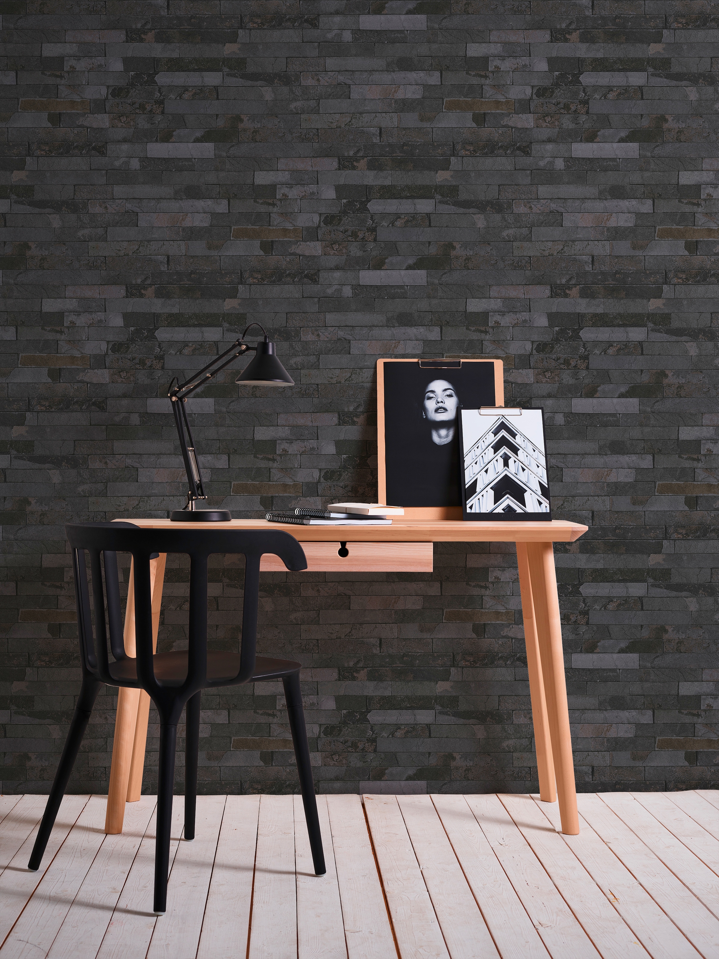 walls Tapete Wood`n 2nd Edition«, Stein »Best of Raten Stone Steinoptik, BAUR | living Vliestapete auf