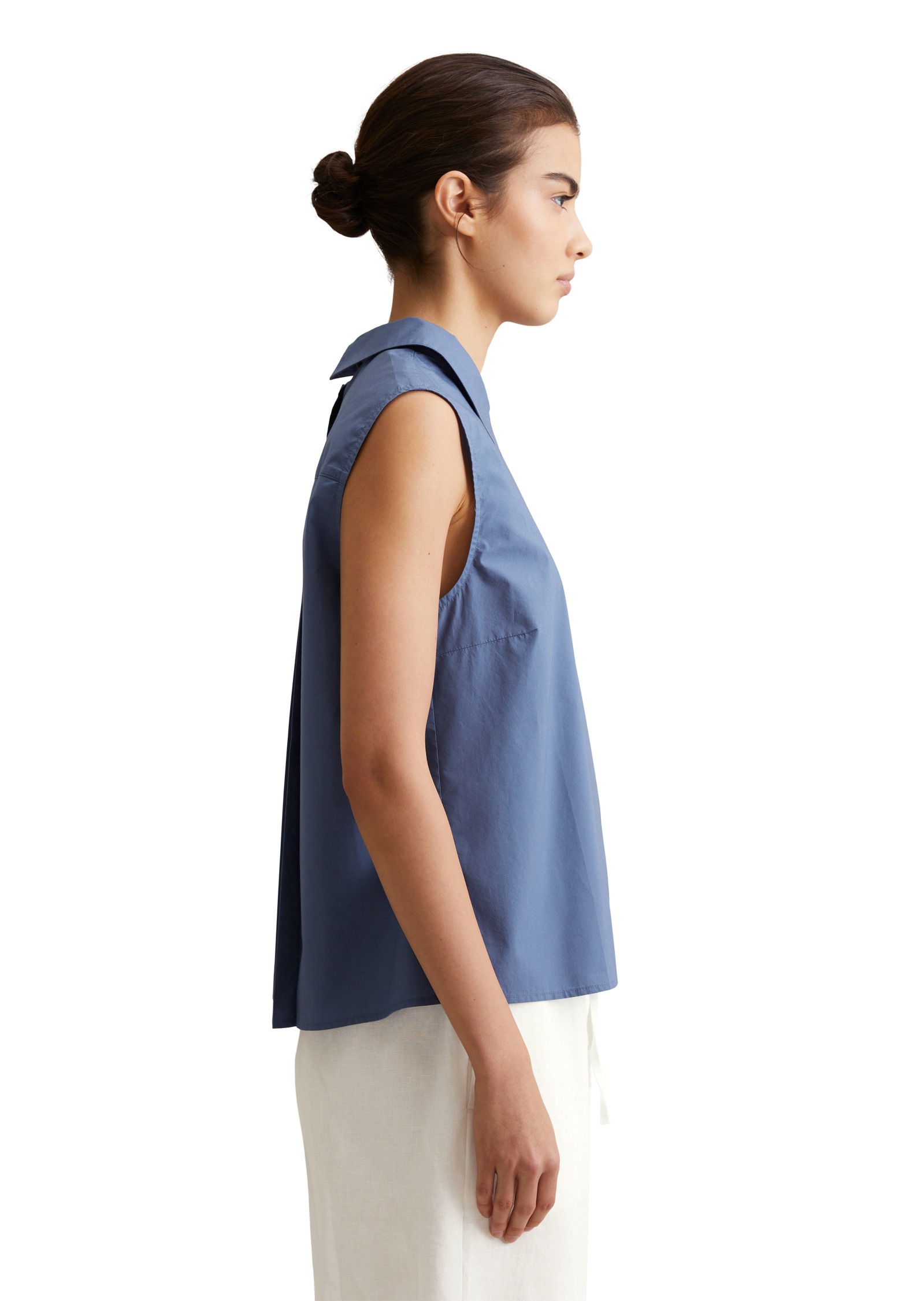 Marc OPolo DENIM Blusentop "mit Falten-Detail im Rücken" günstig online kaufen