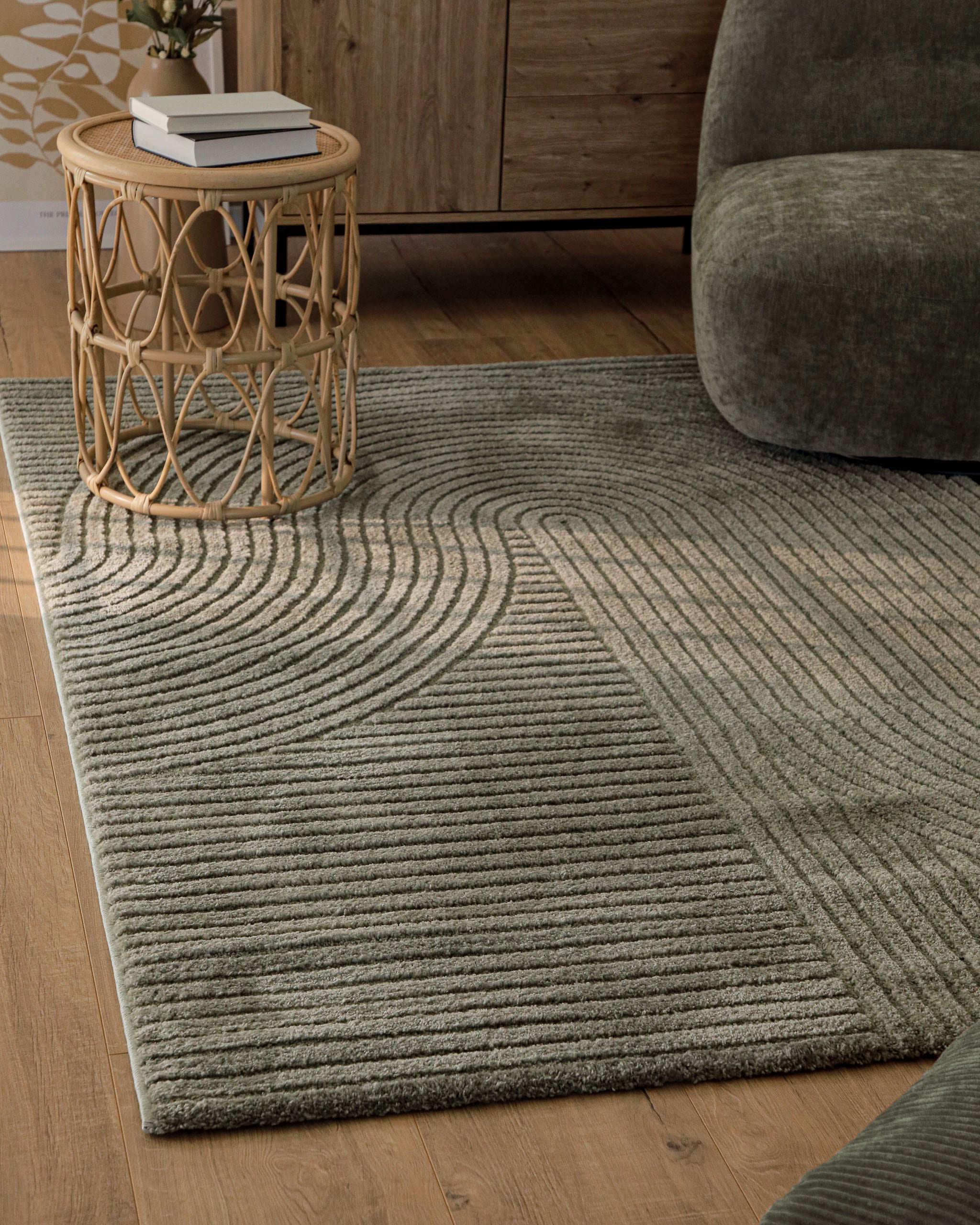 Wecon home Teppich »Bolen« rechteckig 14 mm Höhe Gewebter Teppich, Kurzflor, 3D Design, pflegeleicht, Wohnzimmer