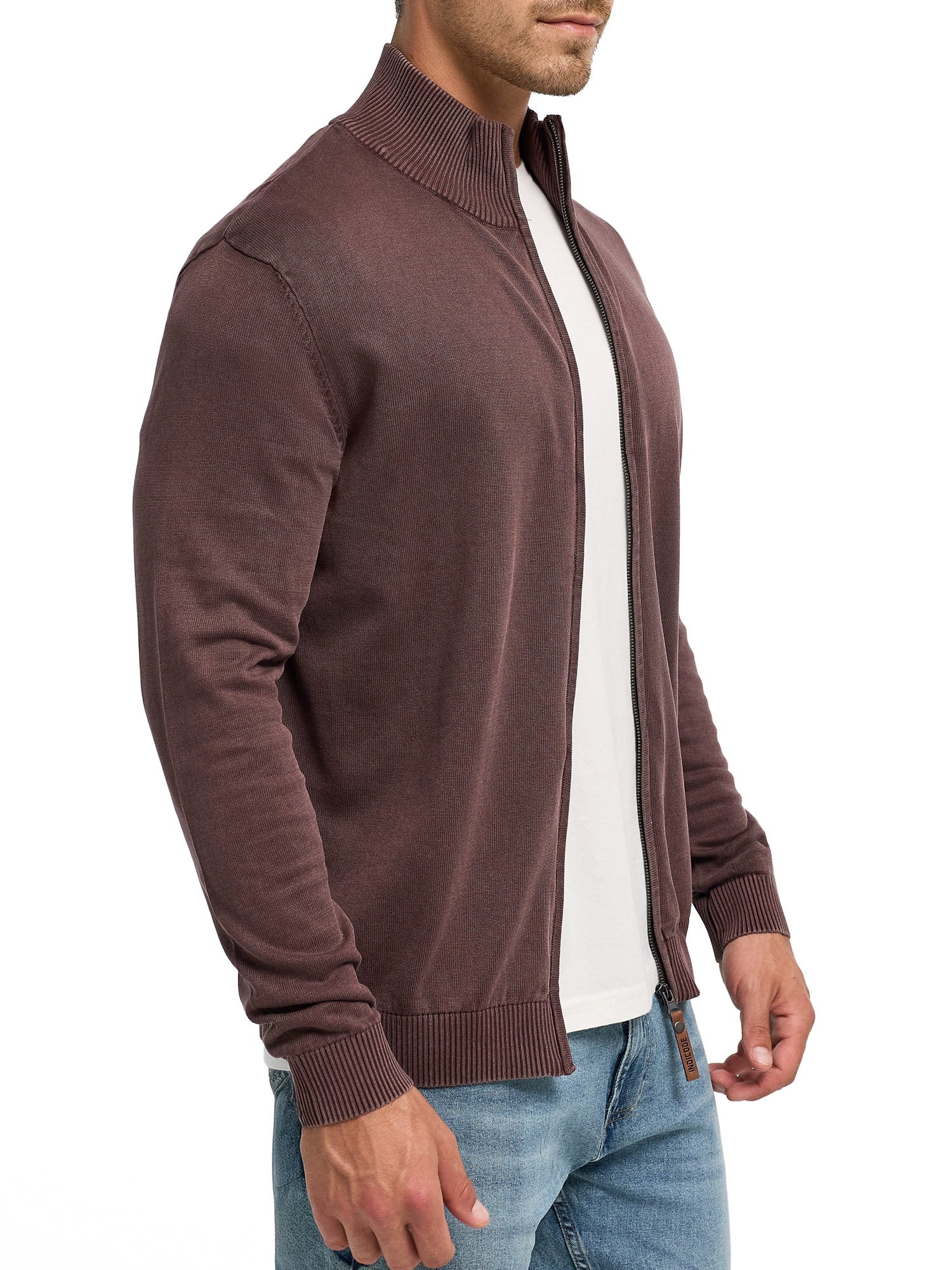 Indicode Strickjacke »INArkmill cardigan« Baumwolle, regular fit