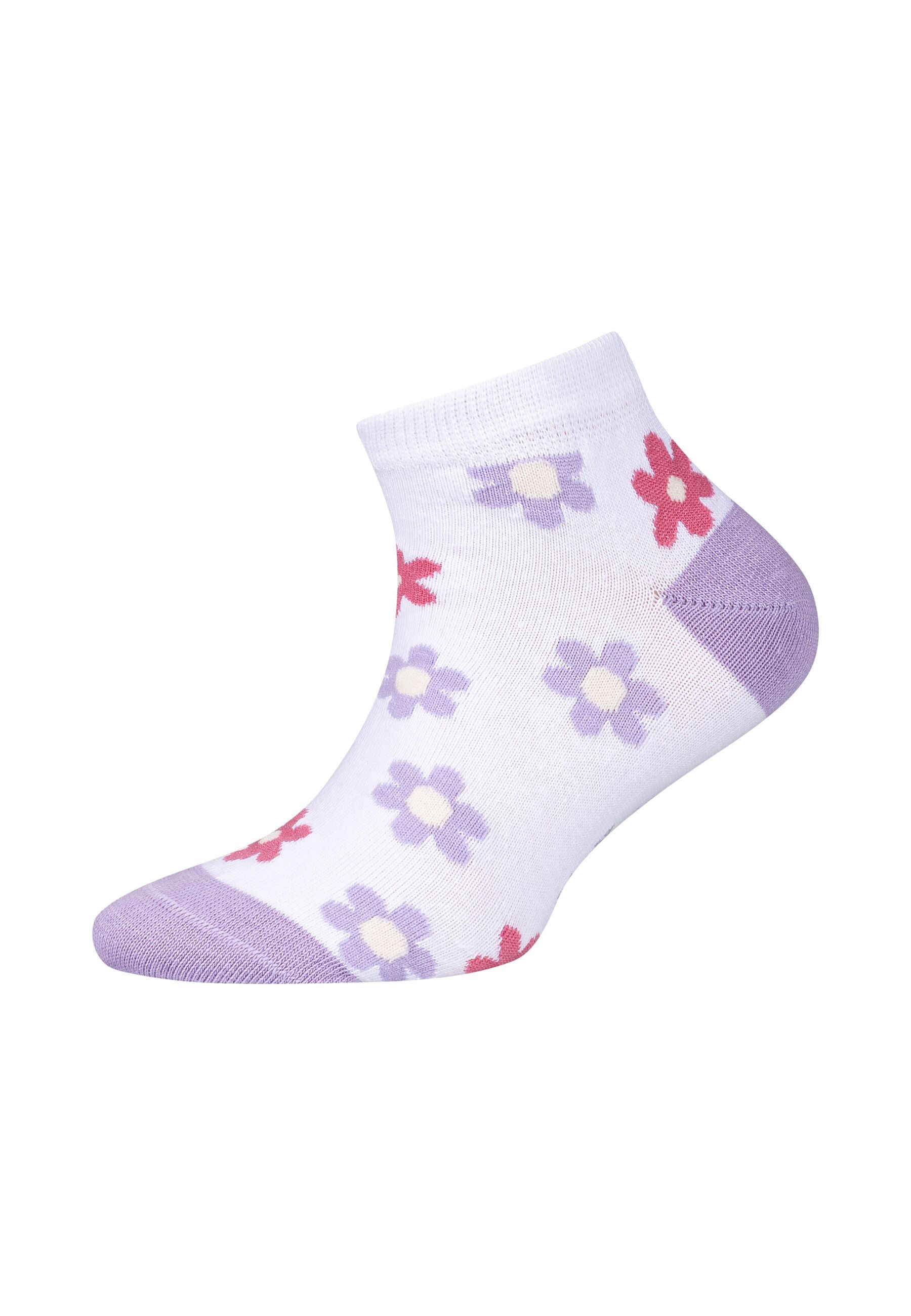 s.Oliver Sneakersocken »Kinder Sneakersocken originals Motiv 6er Pack 6er Pack« 6er Pack Weiche organic cotton für angenehmen Tragekomfort, Verstärkte Ferse und Spitze für hohe Strapazierfähigkeit