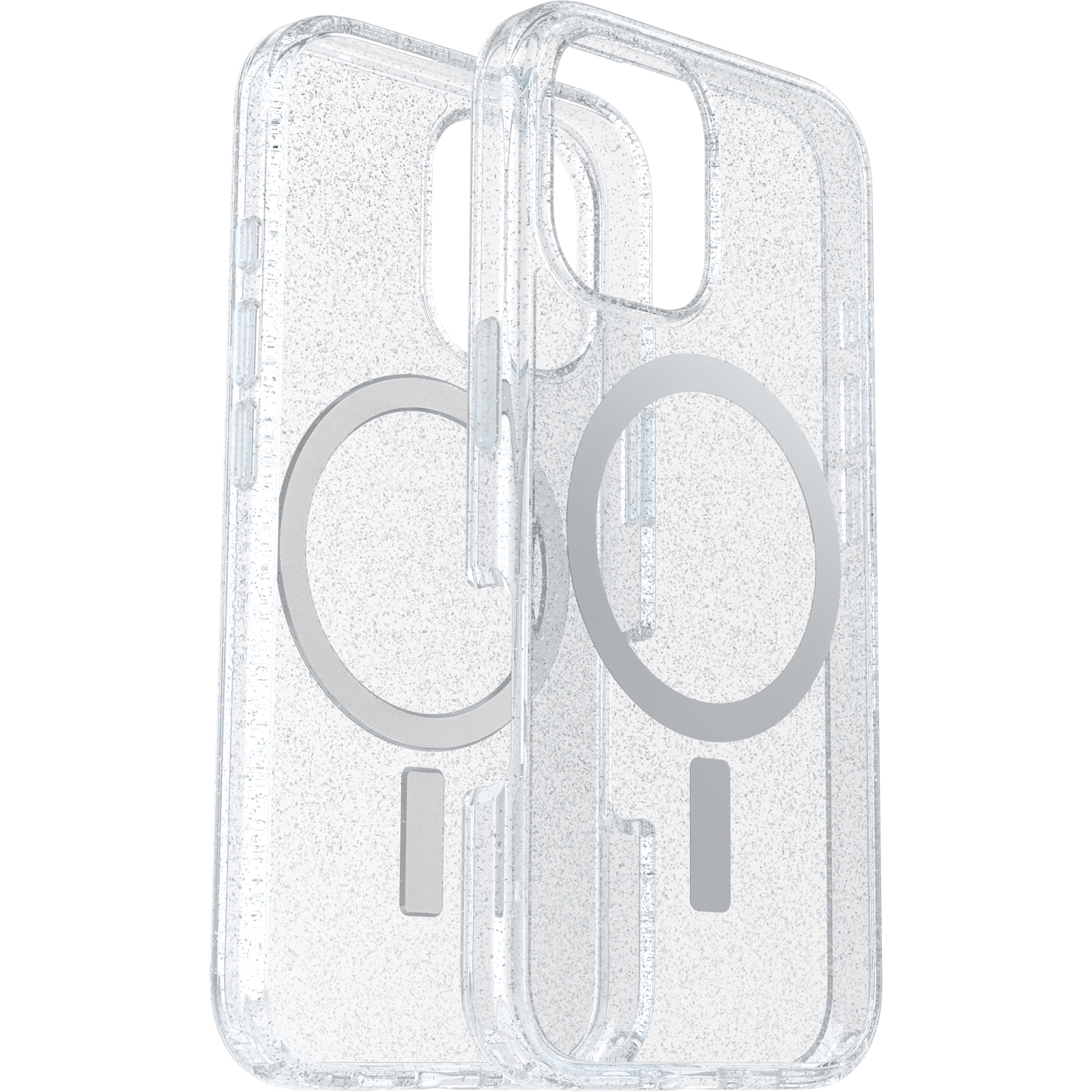 OTTERBOX Handyhülle "Symmetry mit MagSafe für Apple iPhone 16", B:11cm H:2cm T:20,4cm, silber, Hüllen, Backcover, Schutzhülle, Handyschutzhülle,