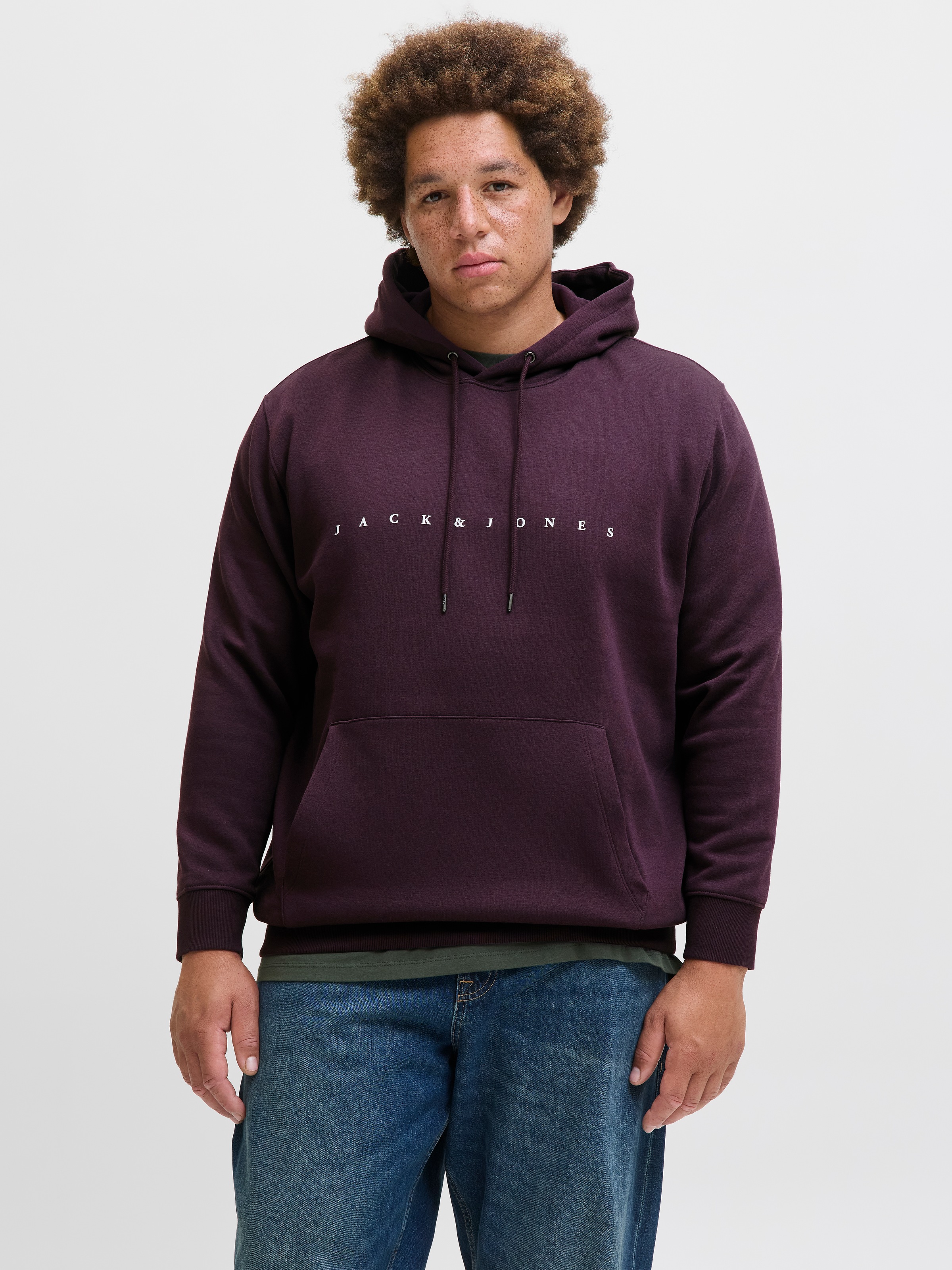 Jack & Jones PlusSize Kapuzensweatshirt "JJESTAR JJ SWEAT HOOD NOOS PLS", m günstig online kaufen