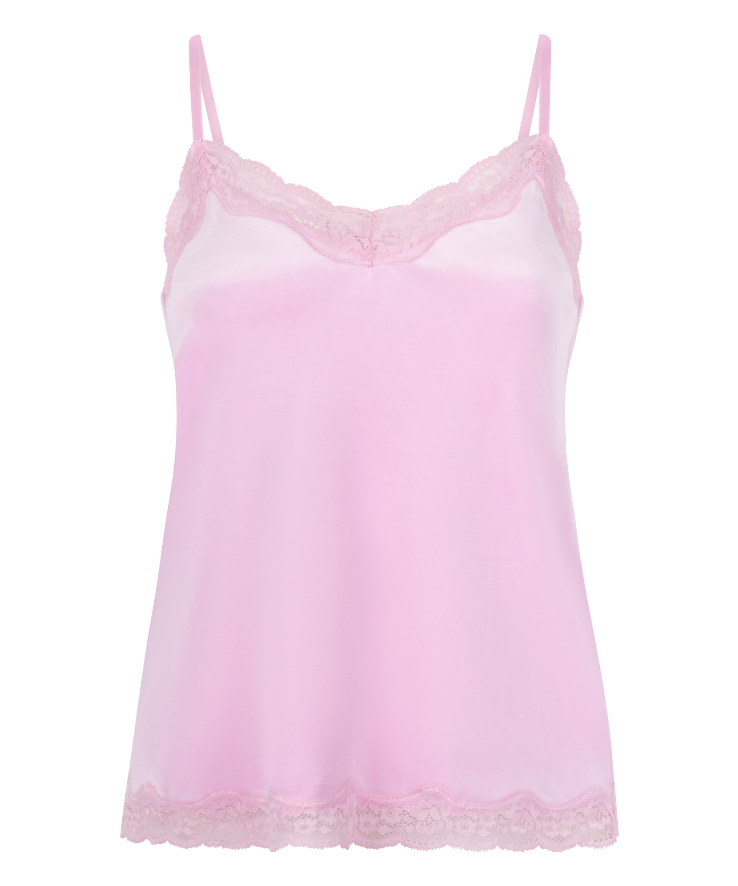 Hunkemöller Pyjama »Cami Top Velours Lace«