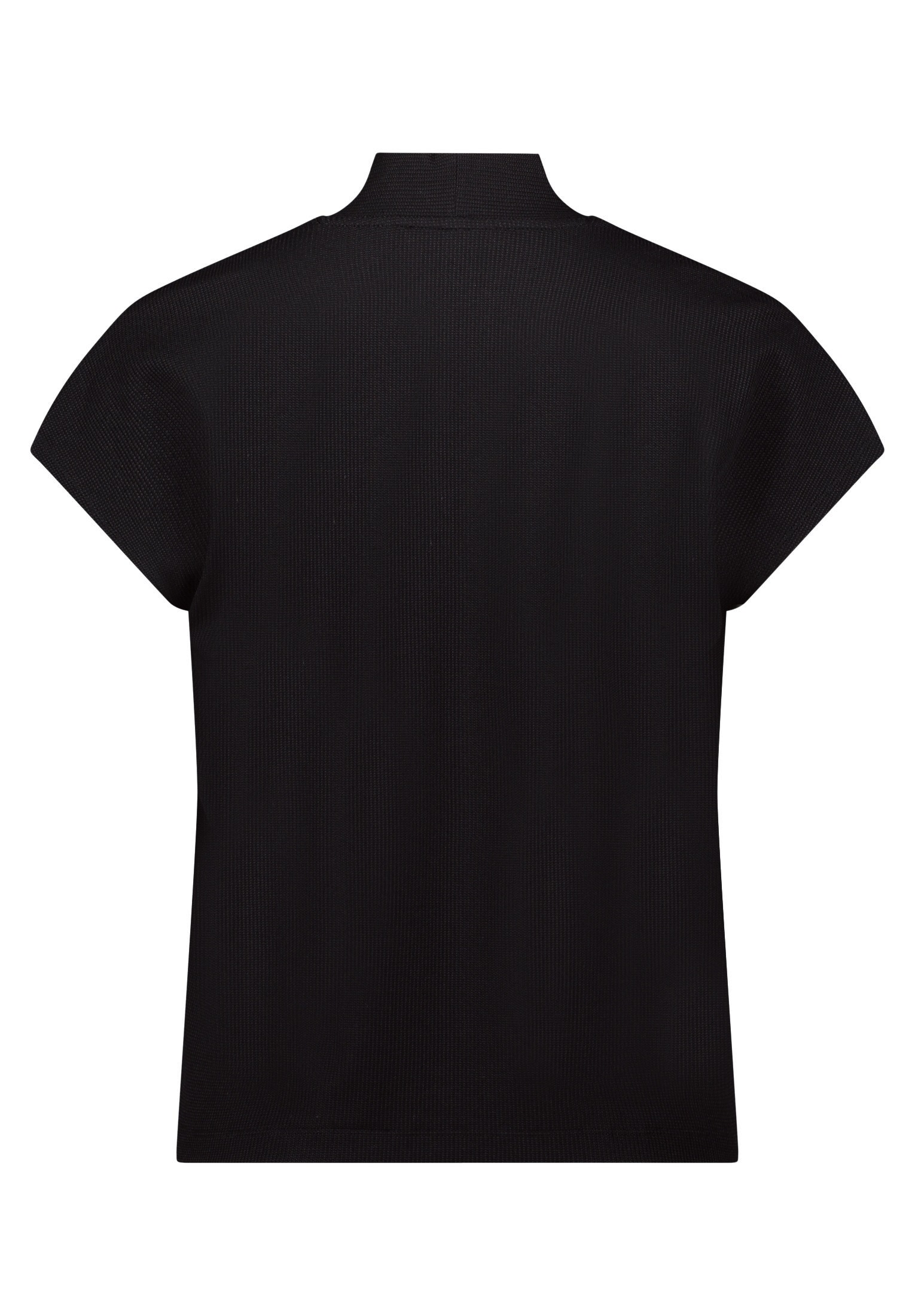 Betty&Co Kurzarmshirt »Damen mit V-Ausschnitt« 1 Struktur