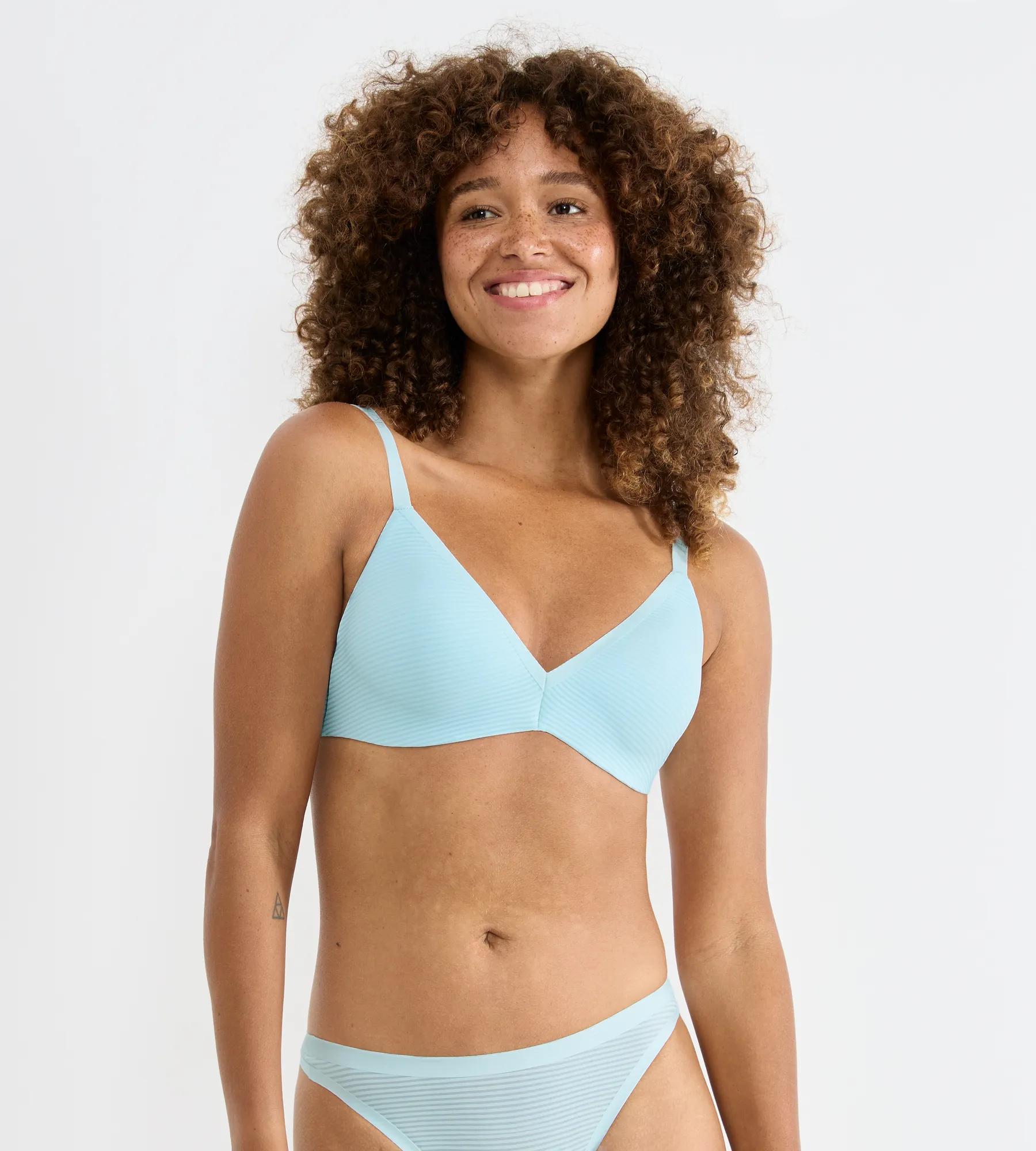 sloggi "ZERO Feel Air THE UP" atmungskativ, semi-transparenter Look, fest integrierte Pads