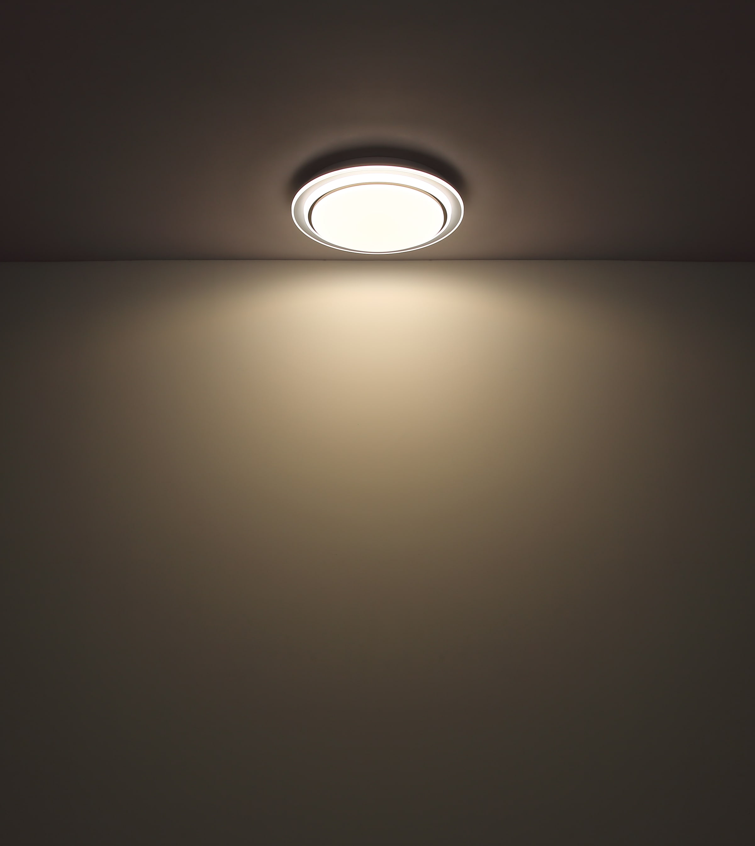 GLOBO LIGHTING LED Deckenleuchte »FOPPA«, Leuchtmittel LED-Modul | LED fest integriert, Deckenlampe/rund/Wohnzimmer/Schlafzimmer/elegant/rot-grün-blau