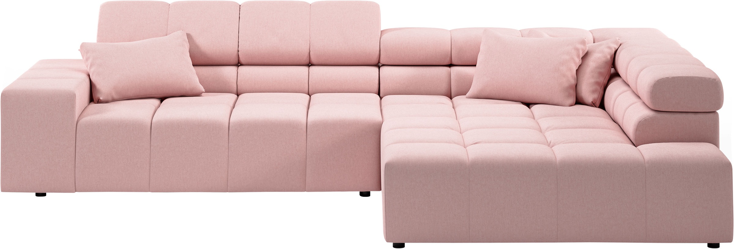 INOSIGN Ecksofa "Ancona incl. Kopfteilverstellung, Breite 319cm, L-Form", w günstig online kaufen