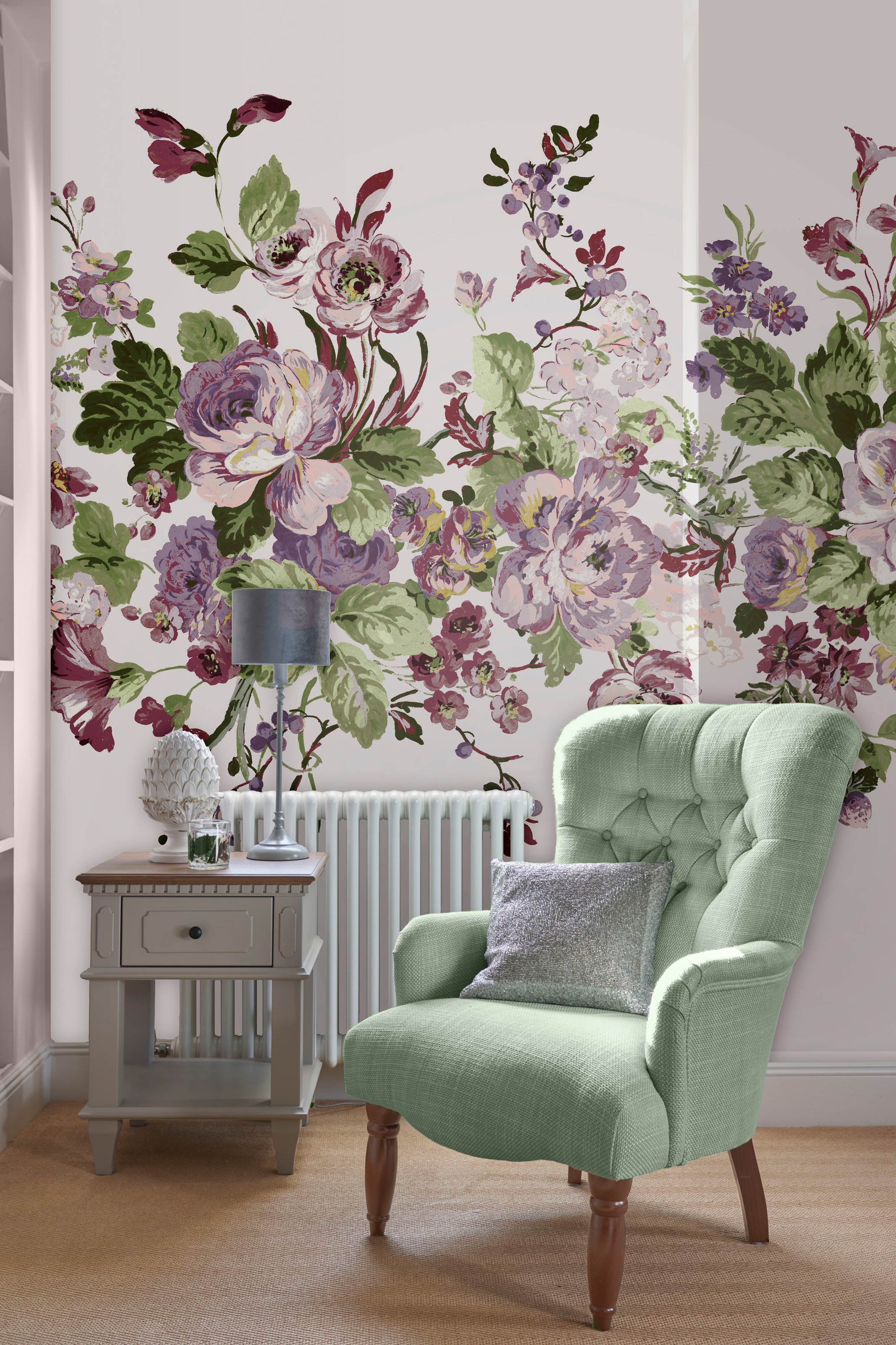 LAURA ASHLEY Fototapete »Rosemore«, Motiv, Motiv