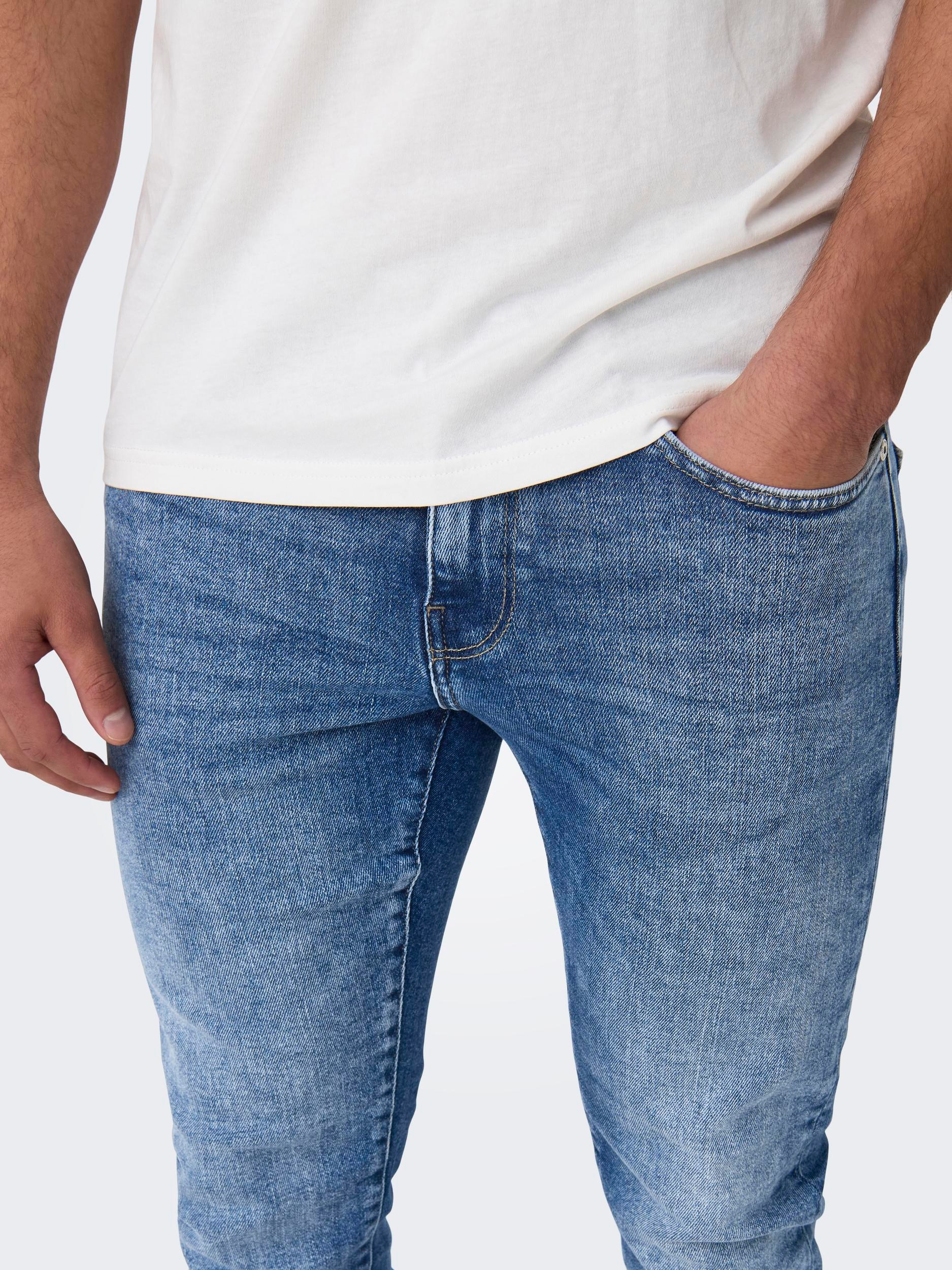 ONLY & SONS Straight-Jeans "ONSWEFT REGULAR WB 0021 TAI DNM NOOS", im 4-Poc günstig online kaufen