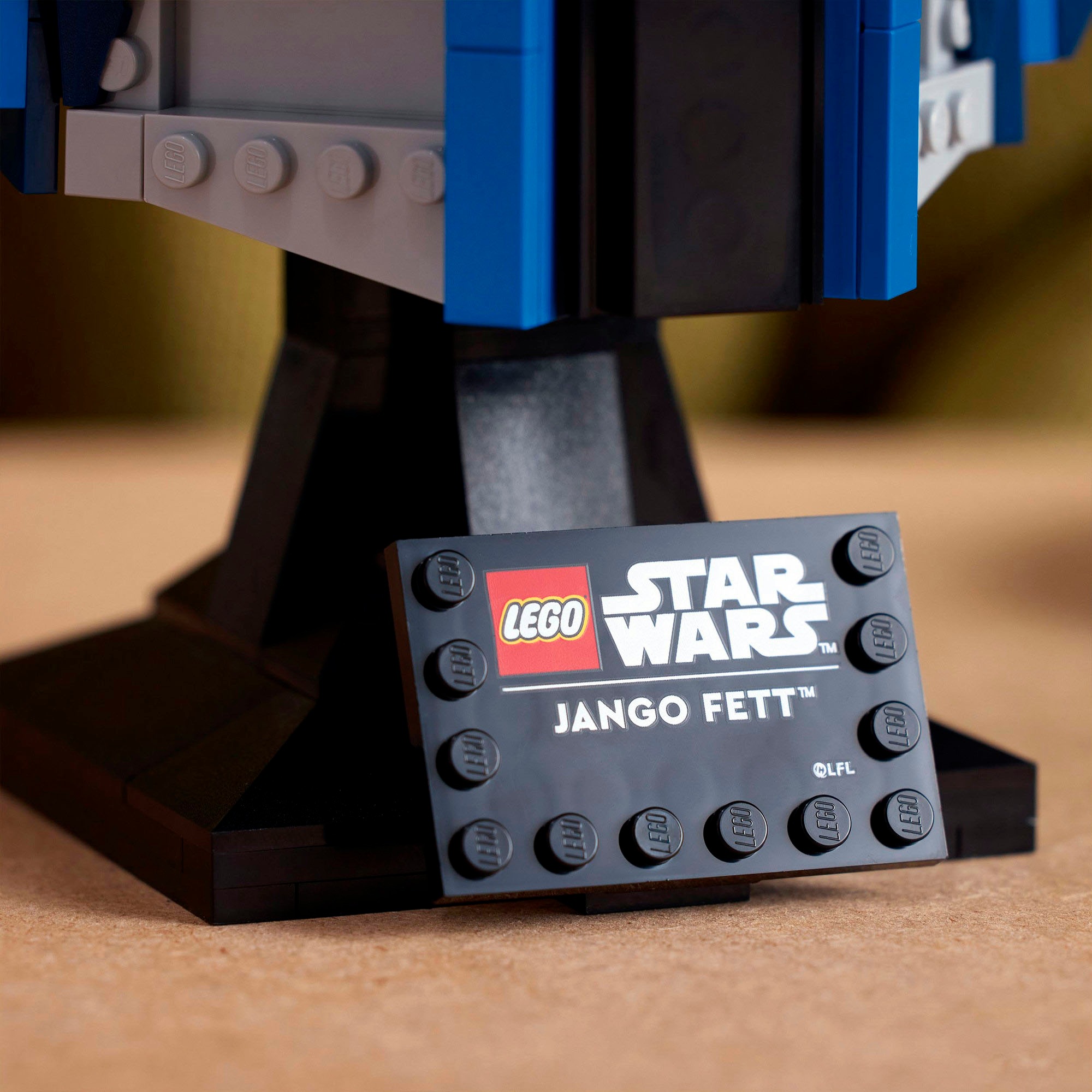 LEGO® Konstruktionsspielsteine »Jango Fett Helm (75408), LEGO Star Wars ™«, (616 St.), Made in Europe