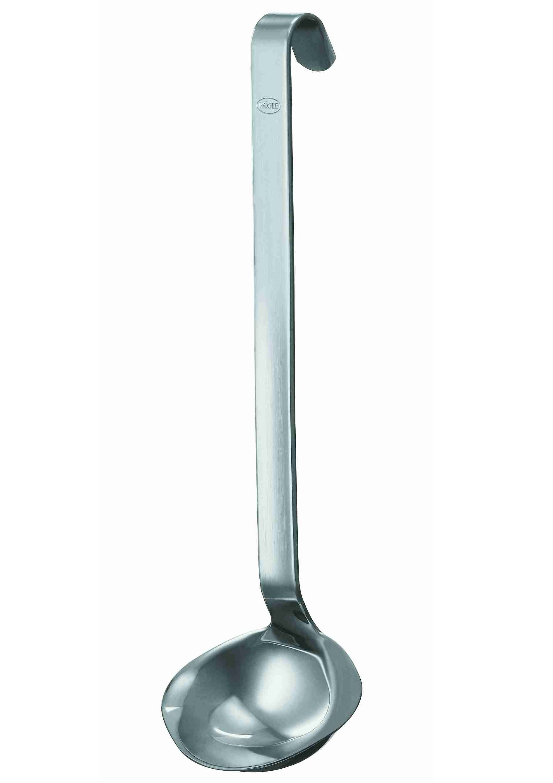 RÖSLE Soßenlöffel Saucenkelle mit Hakengriff, Edelstahl 18/10, spülmaschine günstig online kaufen