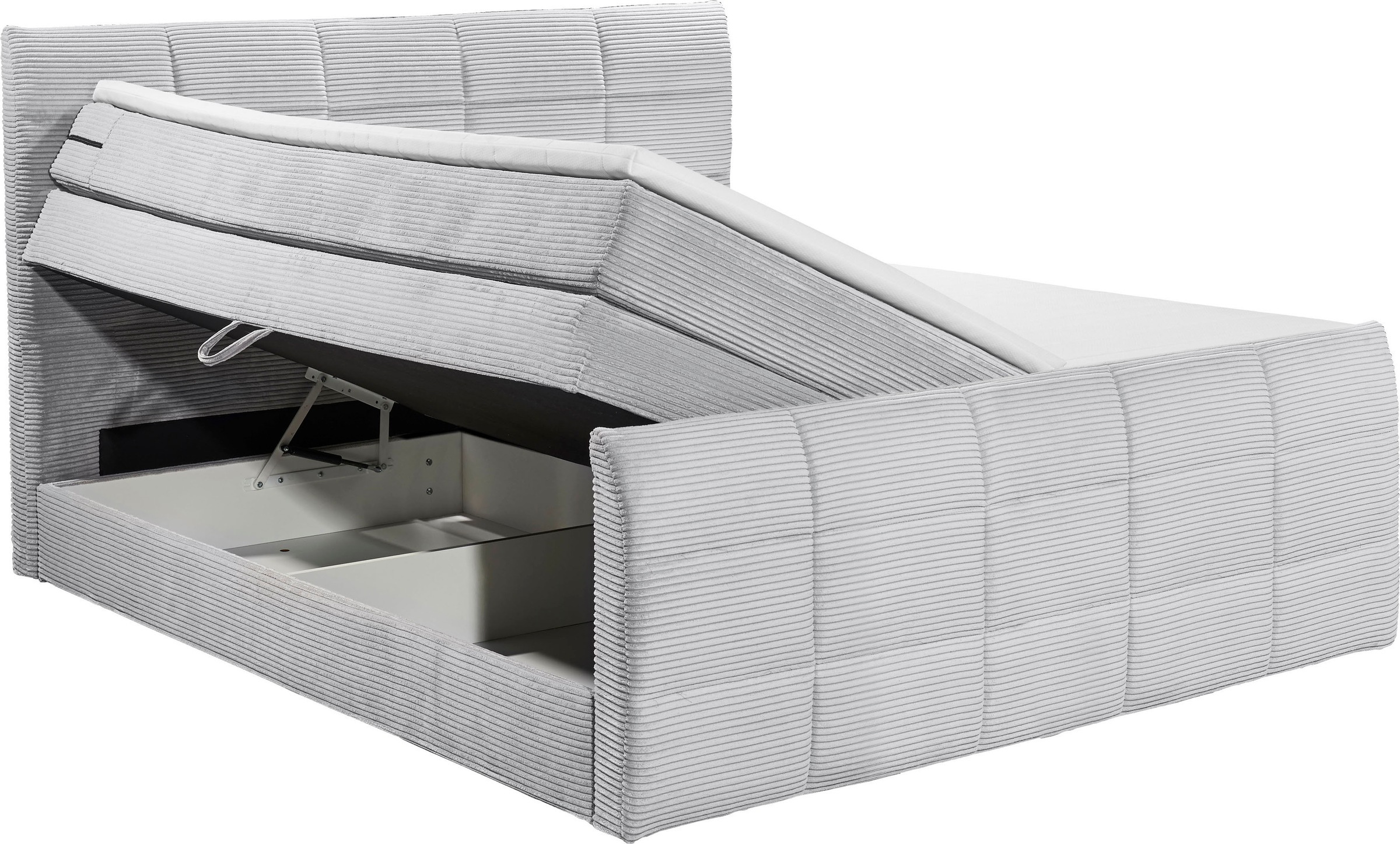 ED EXCITING DESIGN Boxspringbett »Bolivia«, harte Seite mit Kokosmatte, weiche Seite mit Filzabdeckung