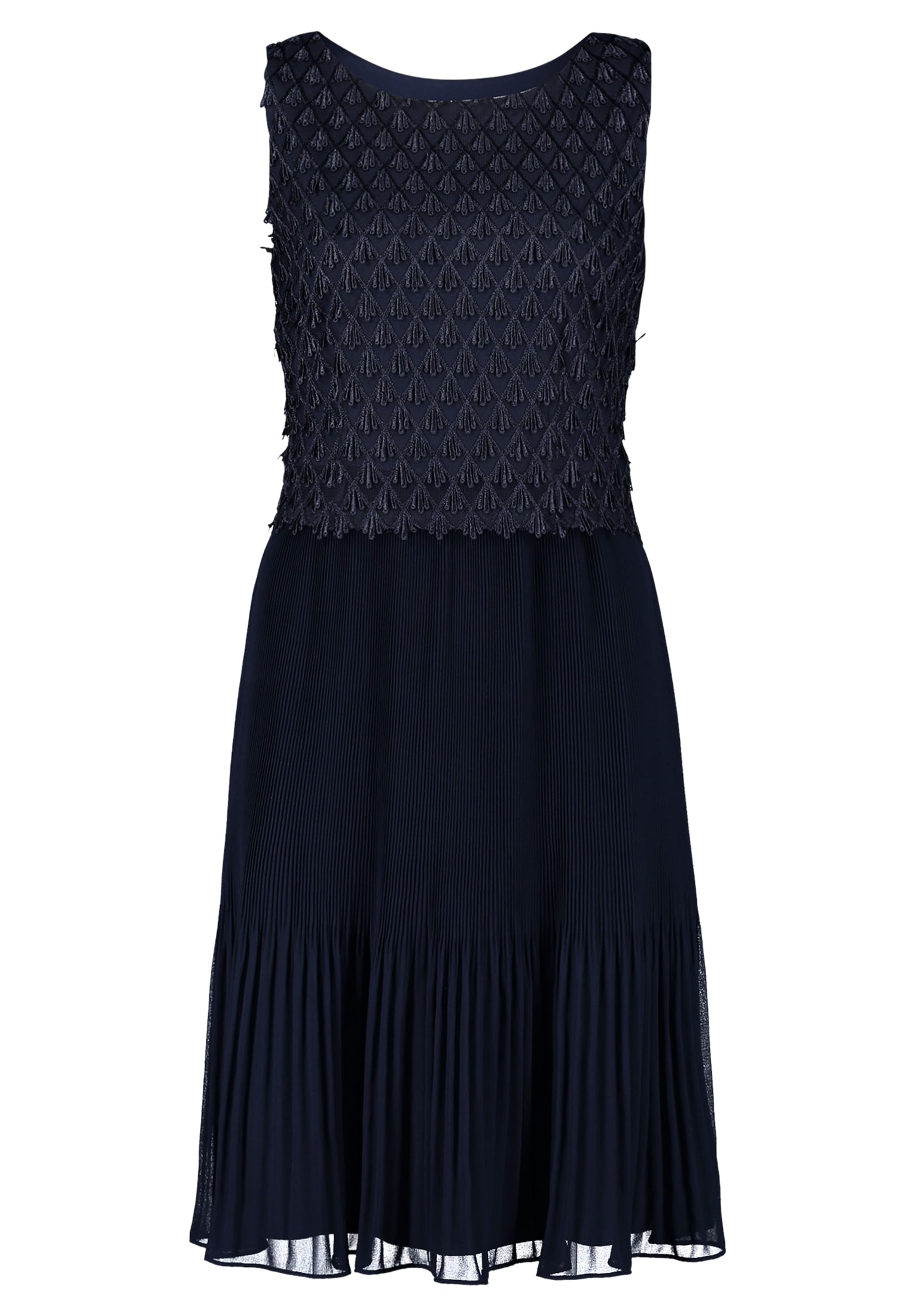 Vera Mont Cocktailkleid »Vera Mont Cocktailkleid mit Plissee«, Fransen