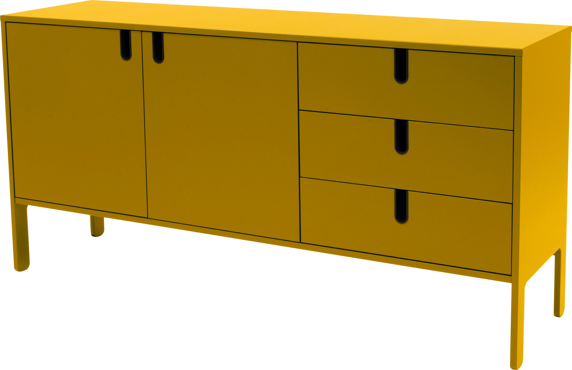 Tenzo Sideboard »UNO«, mit 2 Türen und 3 Schubladen, Design von Olivier  Toulouse By Tenzo | BAUR