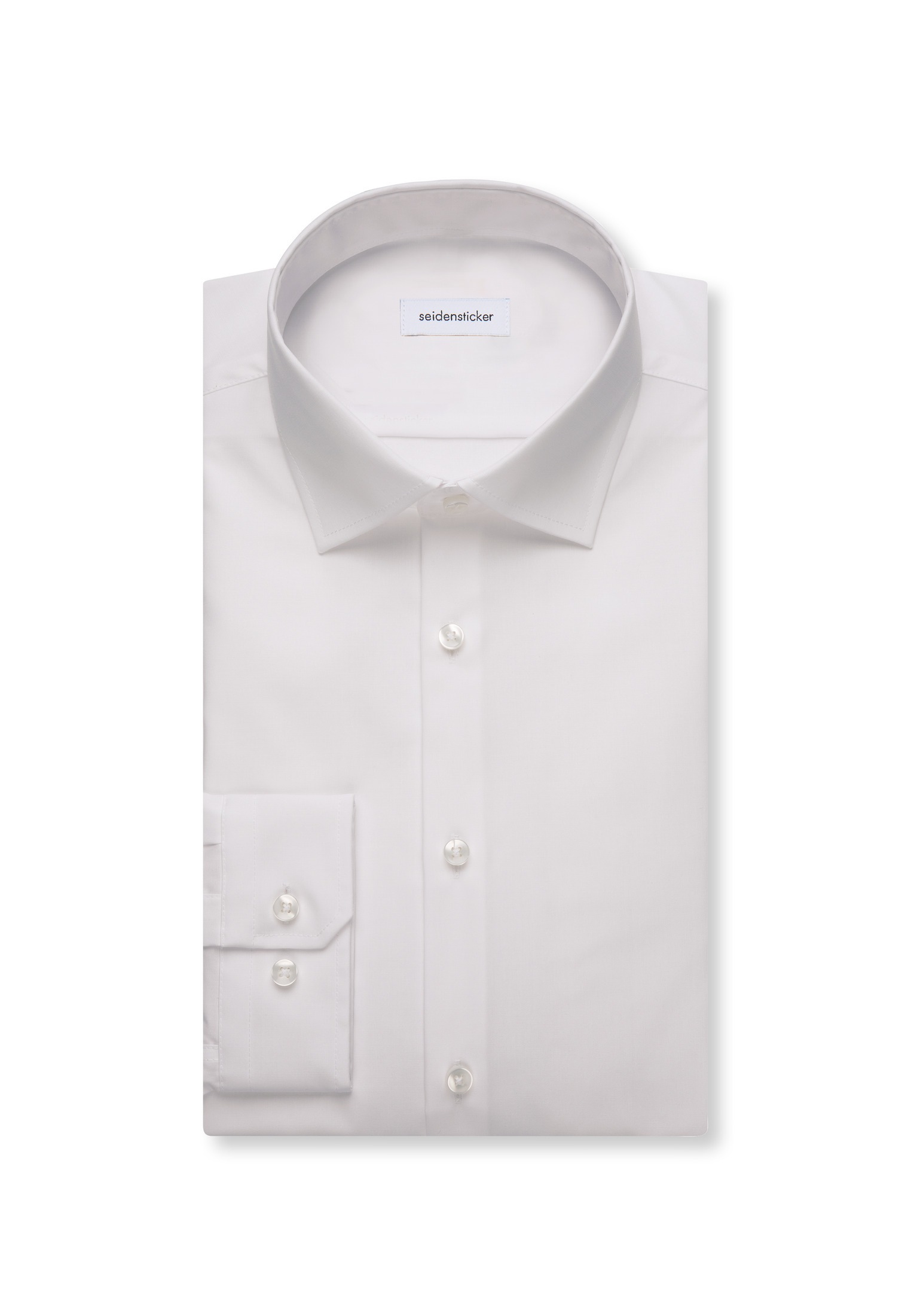 seidensticker Businesshemd "Schwarze Rose" Shaped 1/1 Kentkragen Uni günstig online kaufen