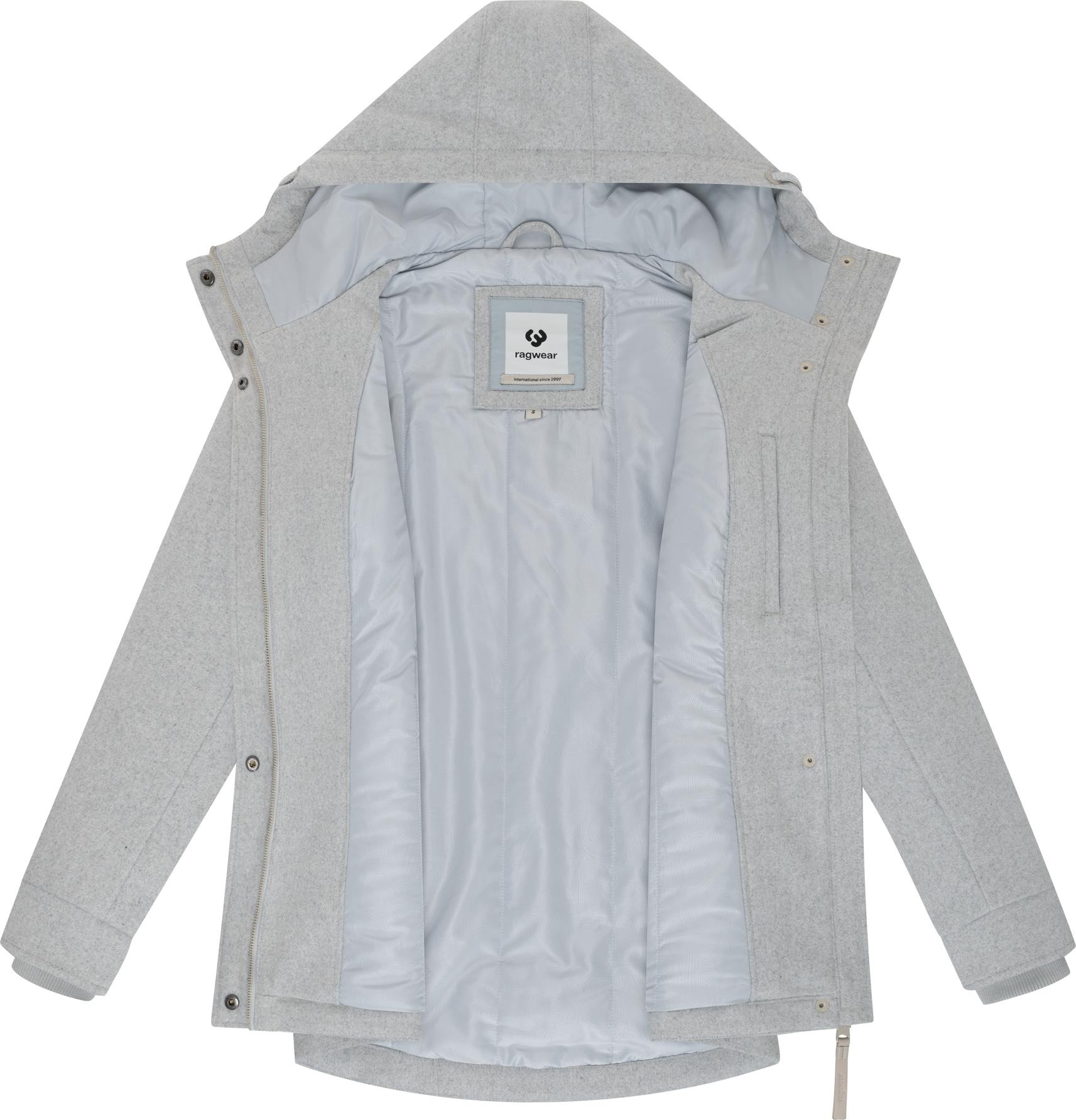 Ragwear Winterjacke »Monadde Felt YOUMODO«, mit Kapuze, Wasserfeste warme Jacke mit Kapuze