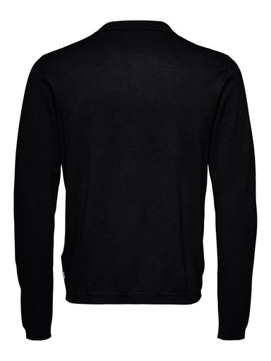 ONLY & SONS Polokragenpullover "ONSWYLER LIFE REG 14 LS POLO KNIT NOOS" günstig online kaufen