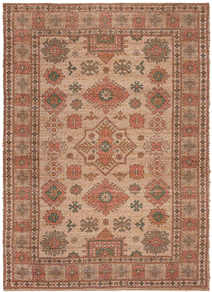 FLAIR RUGS Teppich, rechteckig, 7 mm Höhe, Chenille-Jutemischung