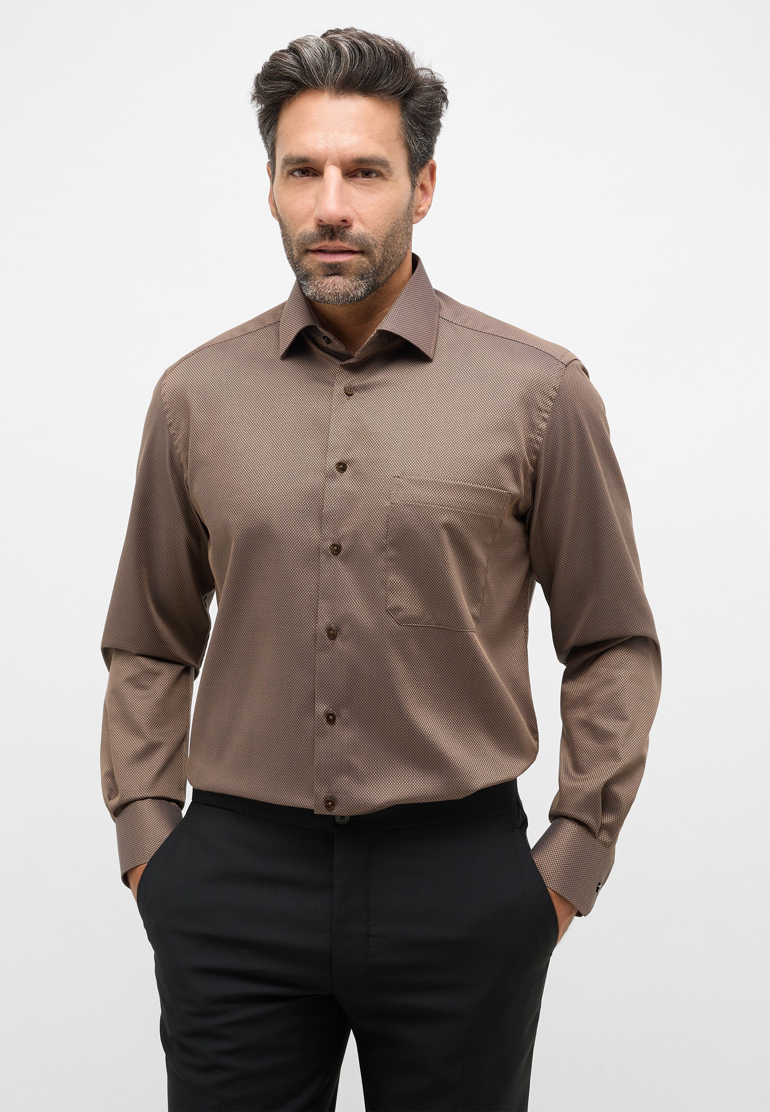 Eterna Langarmhemd "COMFORT FIT" günstig online kaufen