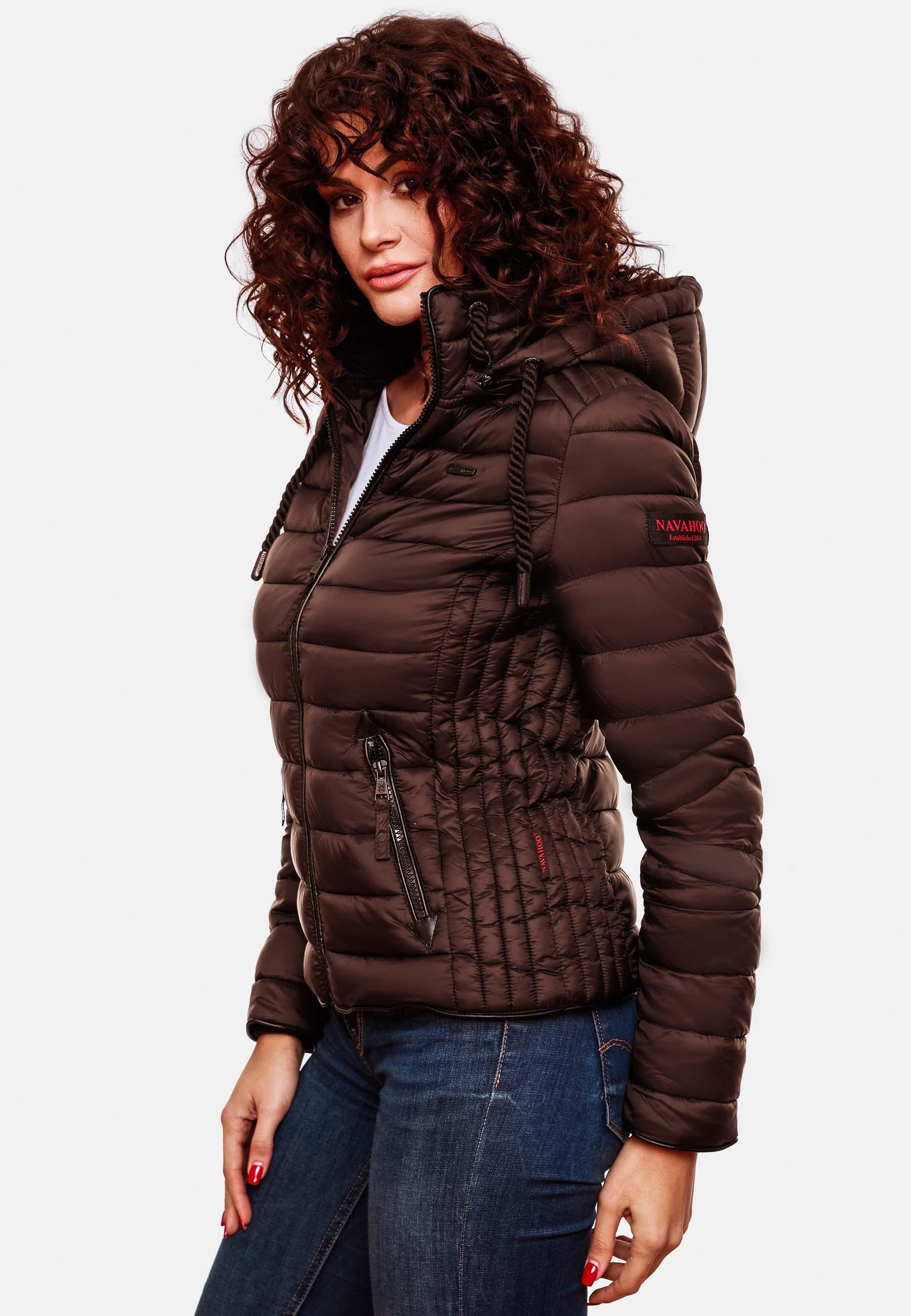 Navahoo Steppjacke »Lulana«, mit Kapuze, leichte Übergangsjacke mit Kapuze