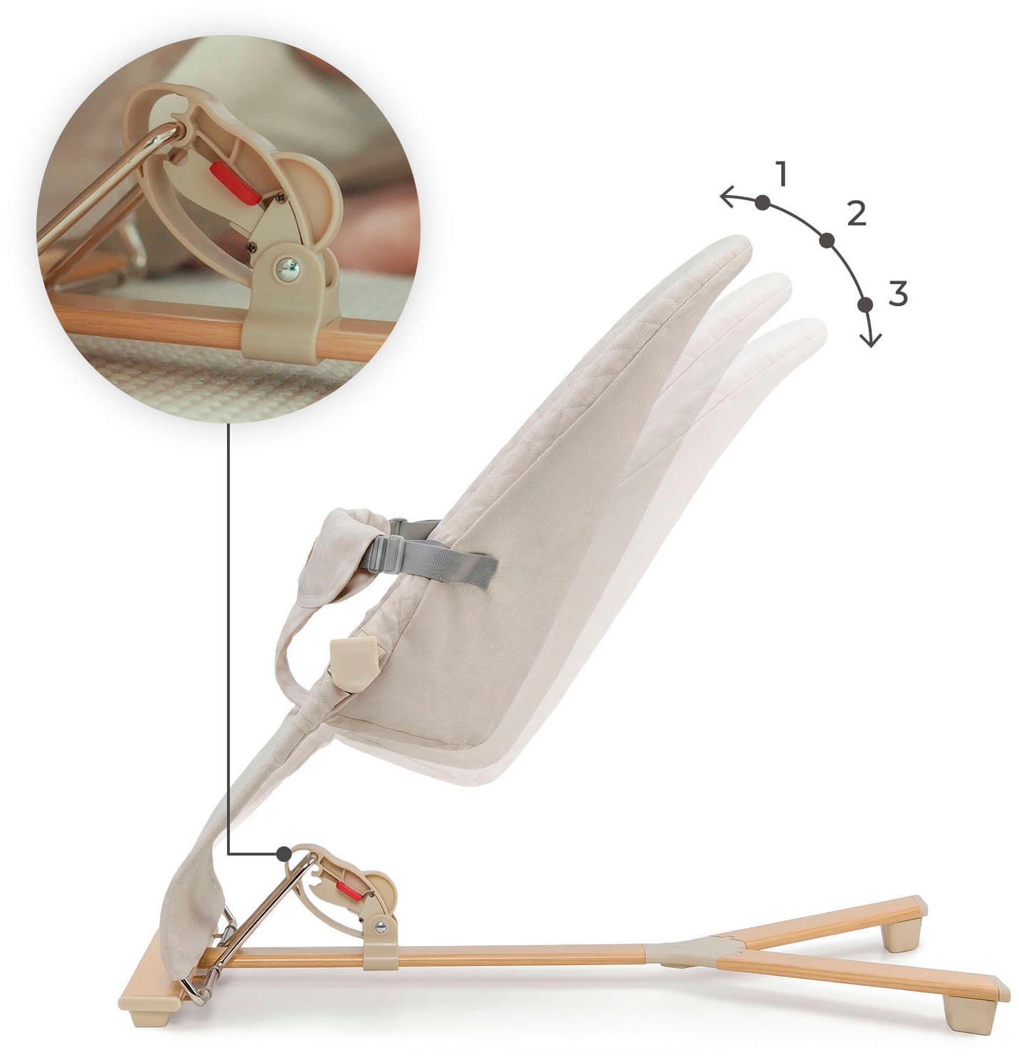 Kinderkraft Babywippe »MIMI« bis 9 kg