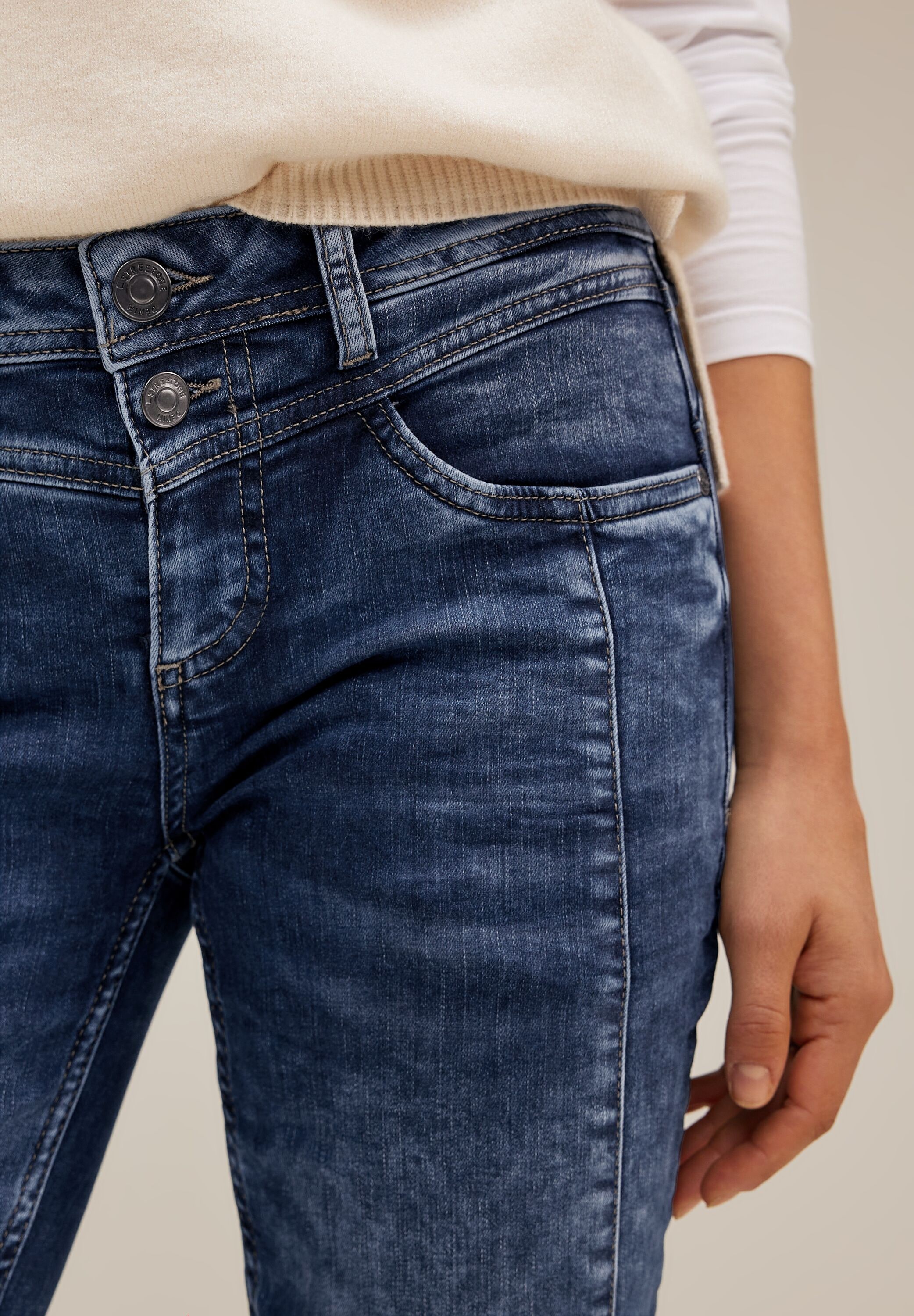 STREET ONE Gerade Jeans, 5-Pocket-Style für bestellen | BAUR