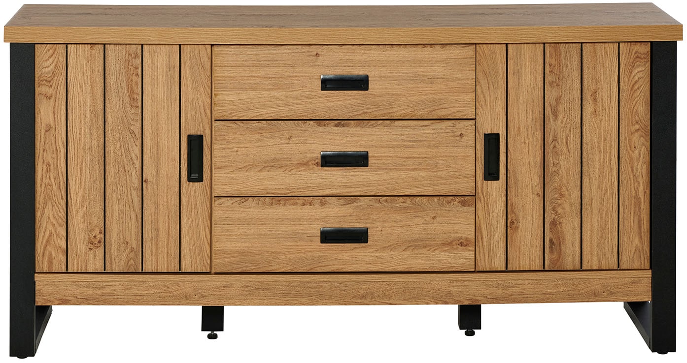 Jahnke Sideboard »RIVA SB 150«, (1 St.), Sideboard, 2 Türen & 3 Schubladen, Breite 153 cm
