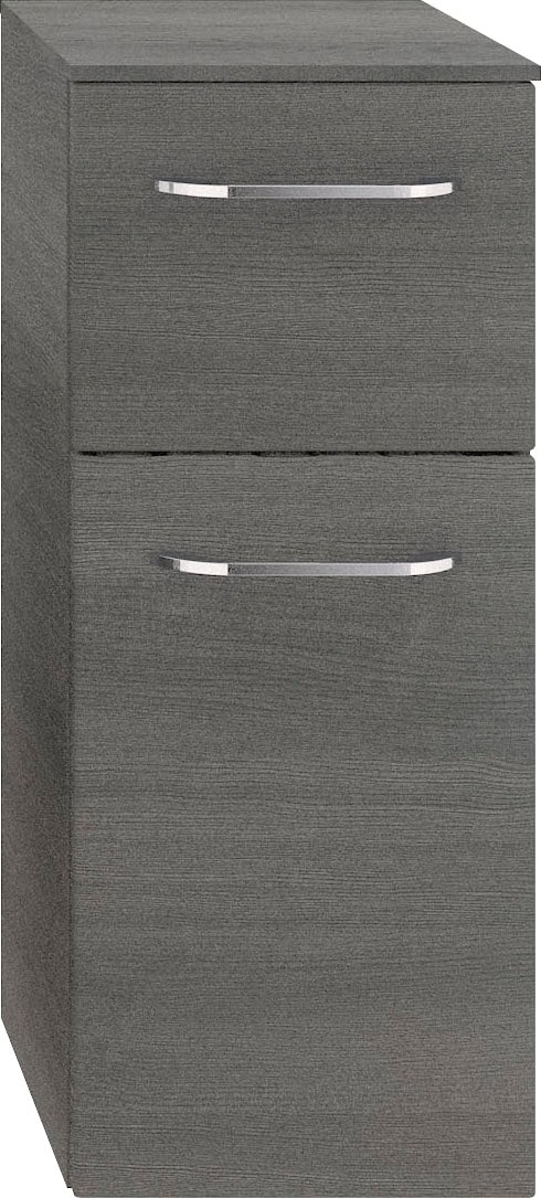 Saphir Badmöbel-Set »Balto Sprint 3-teilig, Mineralmarmor-Waschtisch mit LED-Spiegelschrank«, (4 St.), Badezimmer Set mit Unterschrank inkl Türdämpfer, 4 Türen, 3 Schubladen