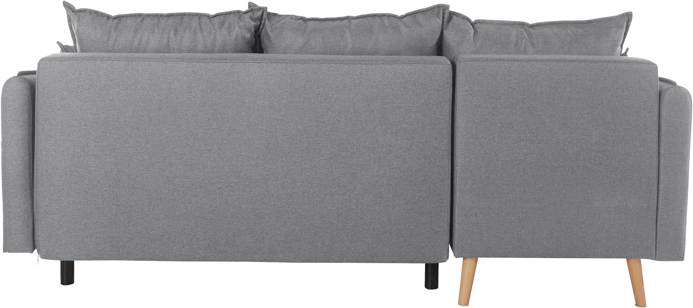 Home affaire Ecksofa »Granbo L-Form«, incl. Bettfunktion und Bettkasten, Federkern-Polsterung, Seitentasche