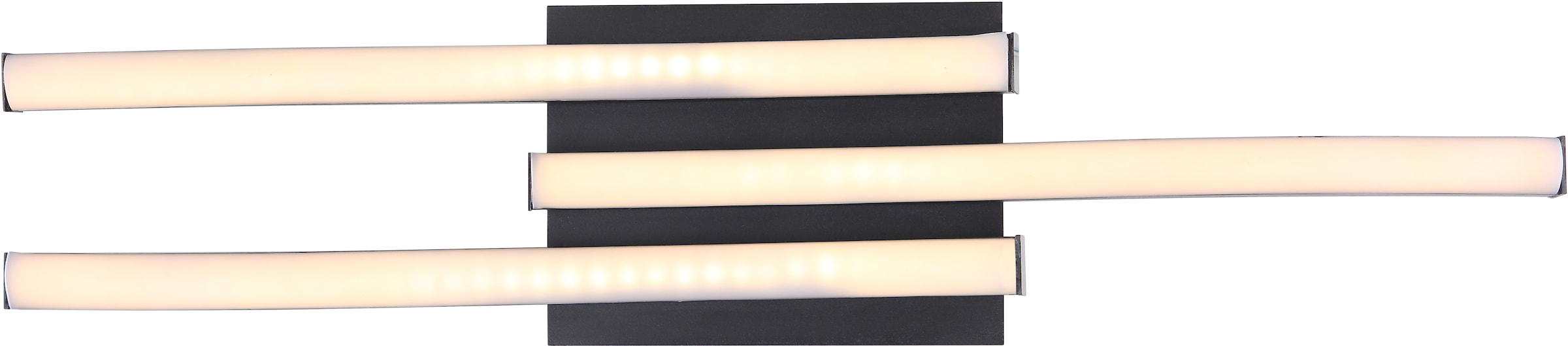 GLOBO LIGHTING LED Deckenleuchte »KASIMIR«, Leuchtmittel LED-Modul | LED fest integriert, Deckenlampe/Wohnzimmer/Schlafzimmer/modern