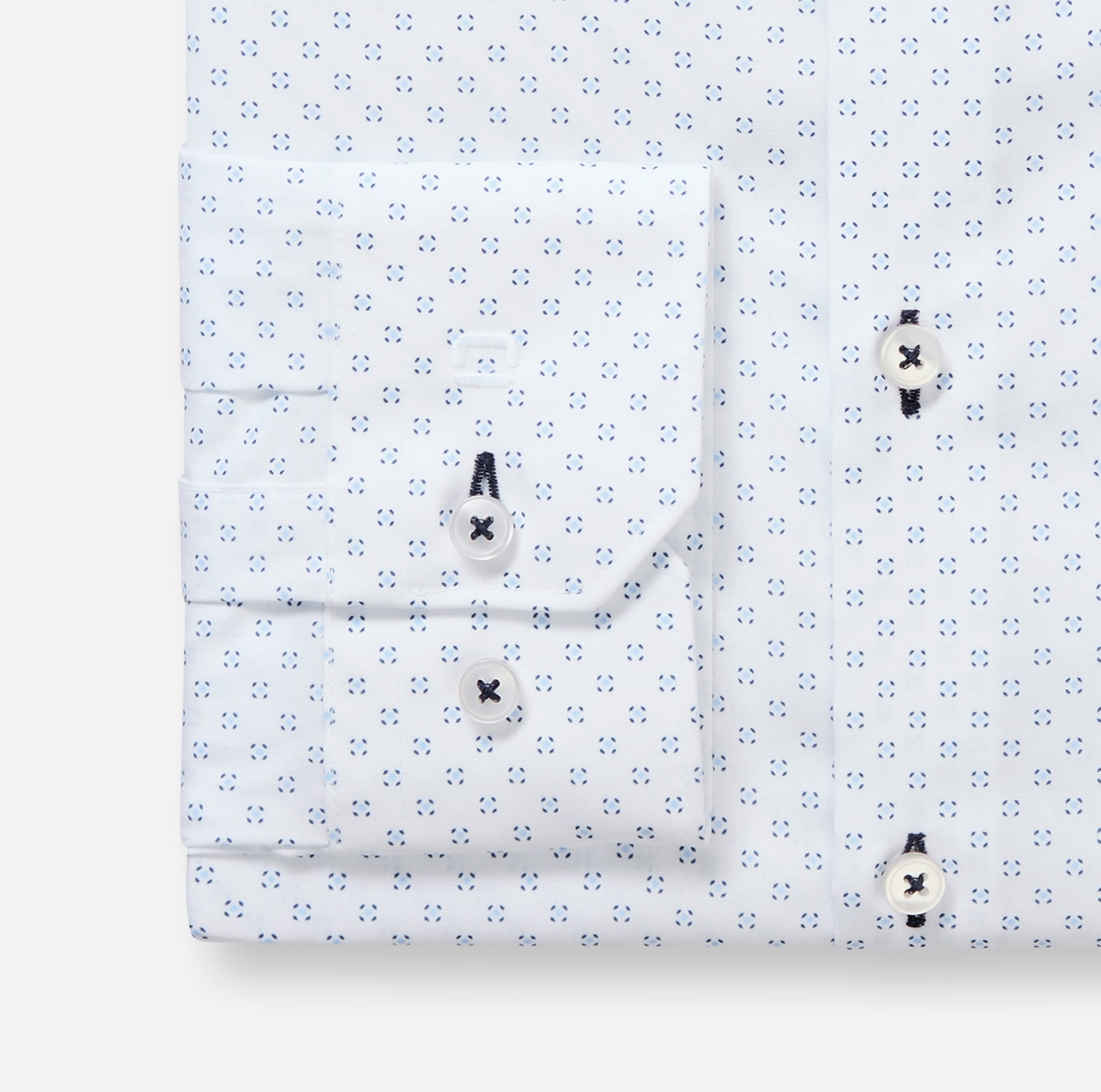 OLYMP Langarmhemd »No. Six« Businesshemd, super slim, Kentkragen