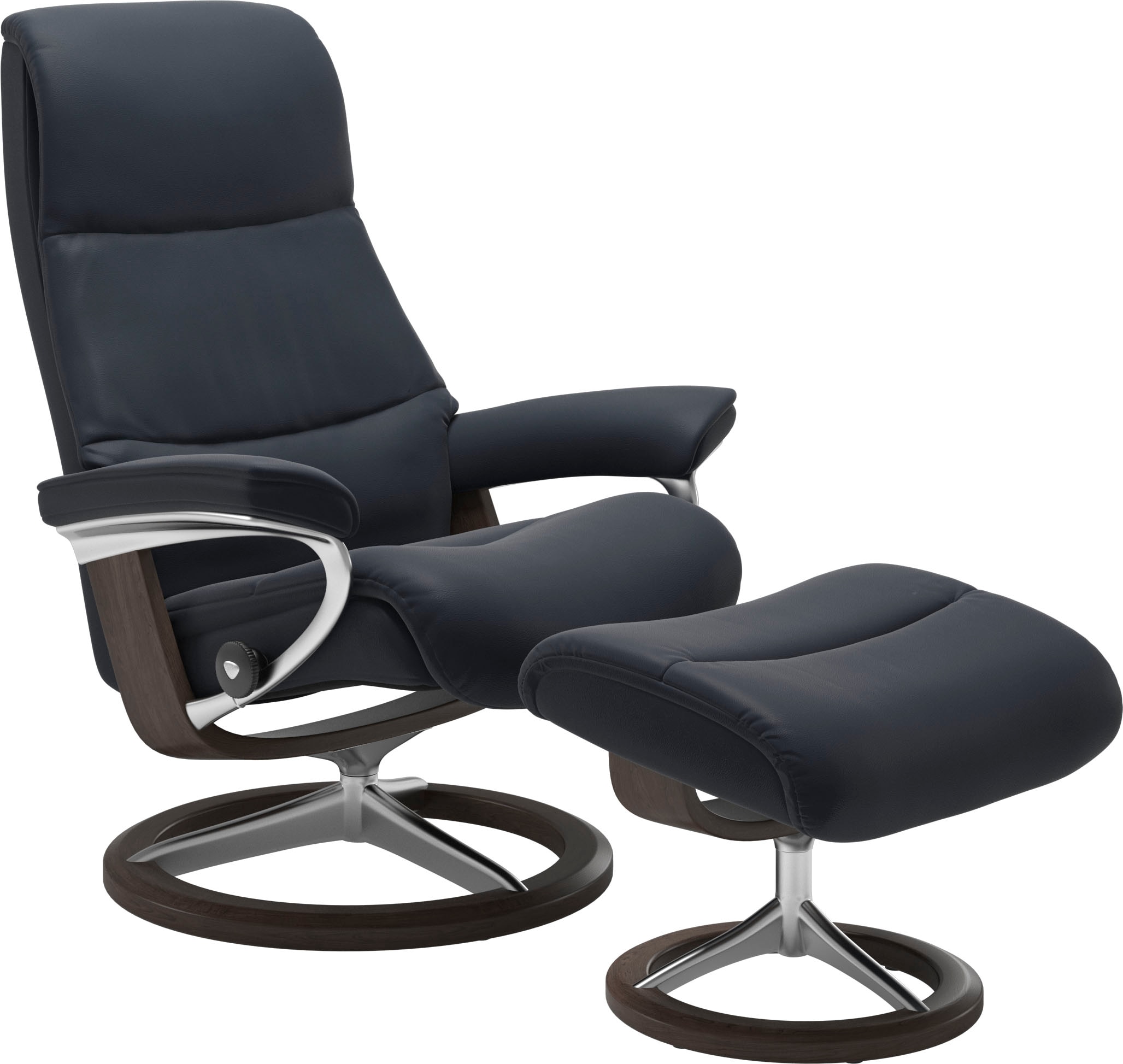 Stressless Relaxsessel "View" Set, Relaxsessel mit Hocker, mit Signature Ba günstig online kaufen