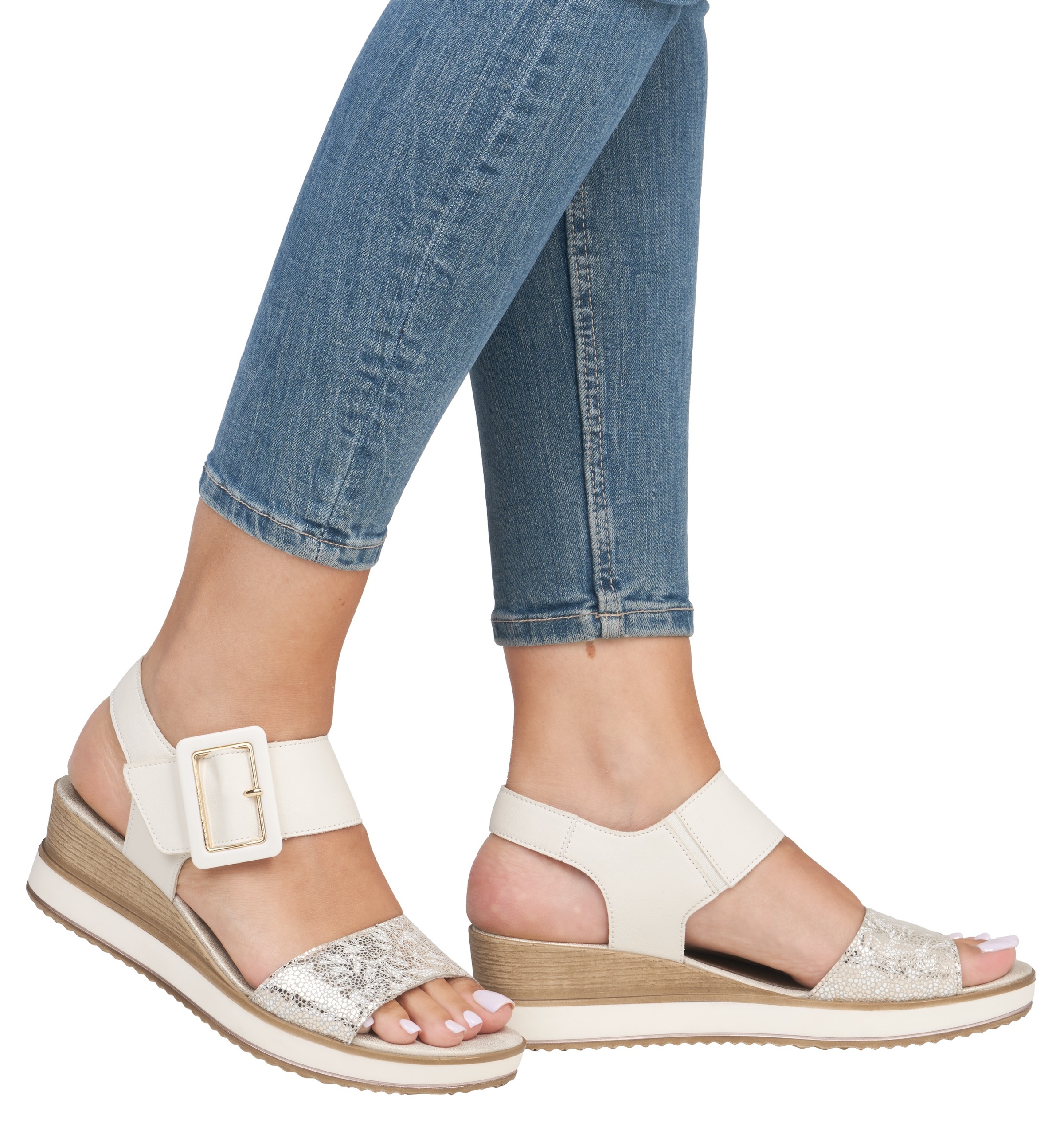 Remonte Sandalette "ELLE-Collection", Sommerschuh, Sandale, Bequemschuh mit günstig online kaufen