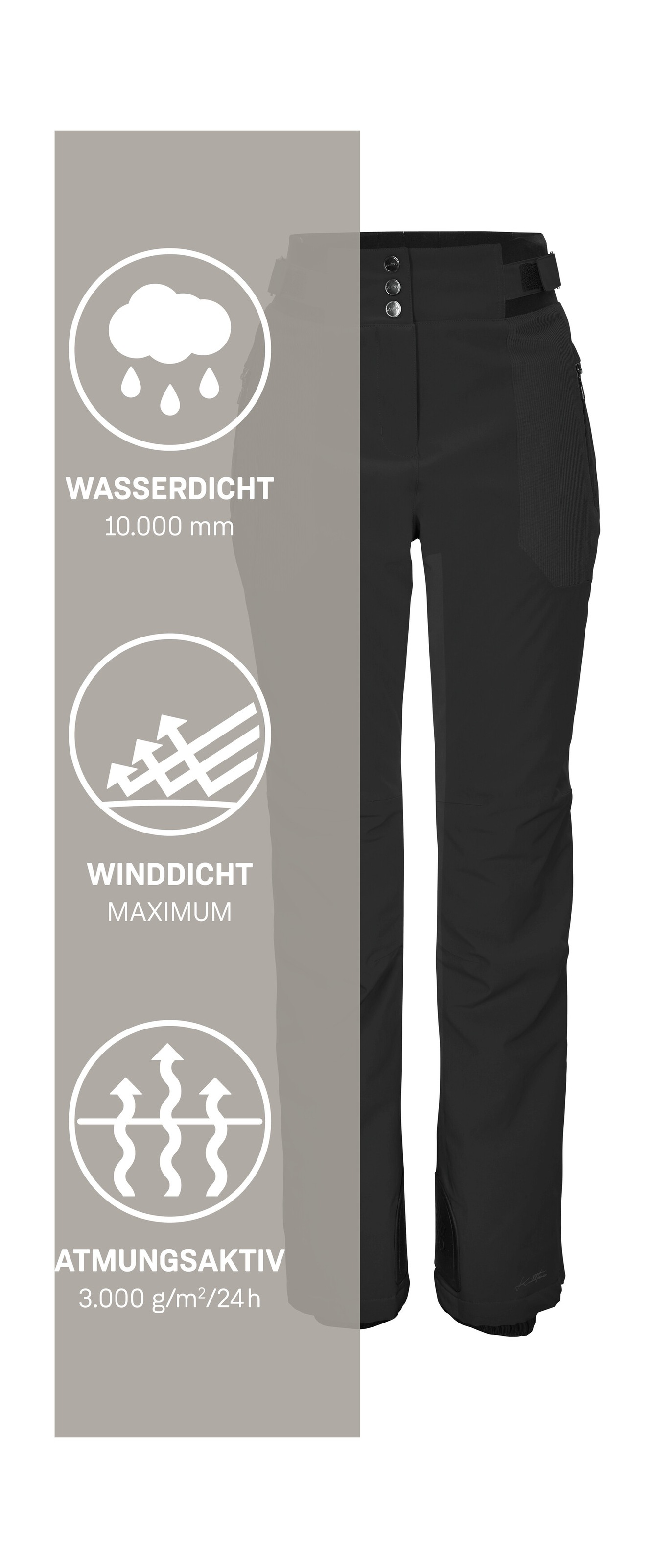 Killtec Skihose »KSW 137 WMN SKI PNTS«  Wind- und wasserdichte Skihose, atmungsaktiv, 2-Wege-Stretch