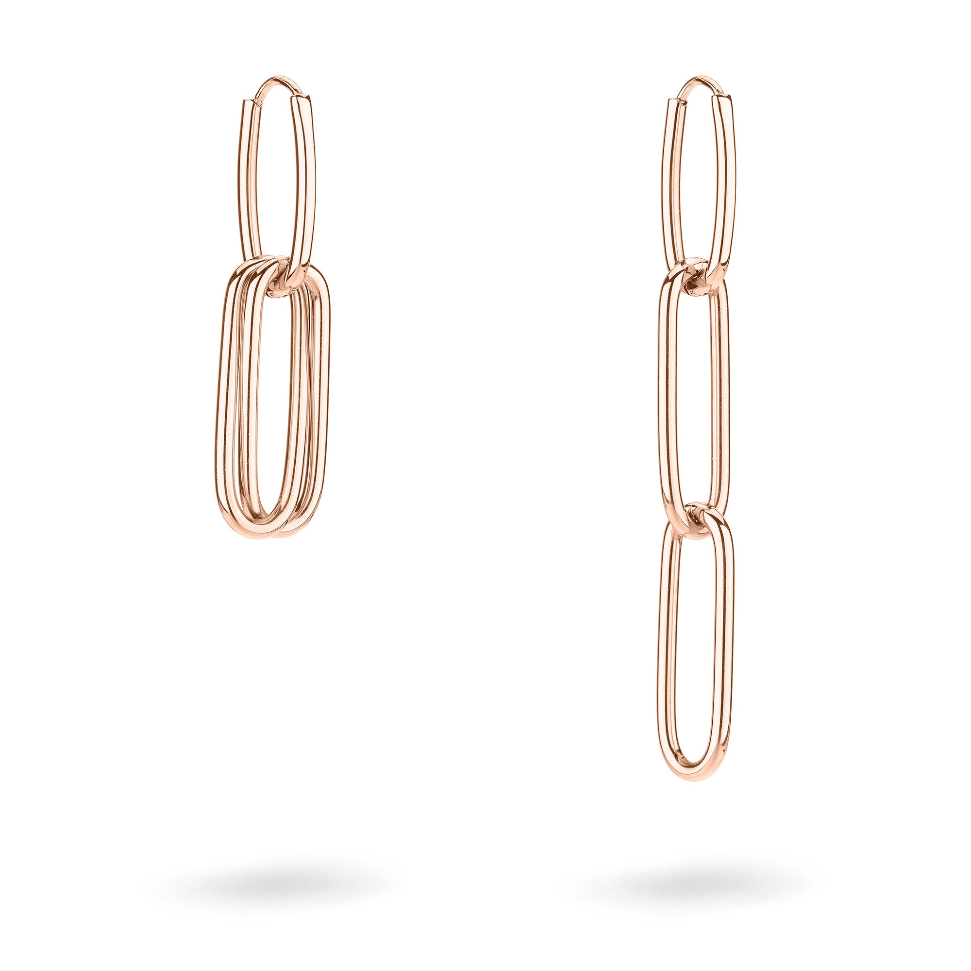Liebeskind Berlin Paar Creolen »Schmuck Geschenk Edelstahl Ohrringe Special Link, LJ-1558, LJ-1559«