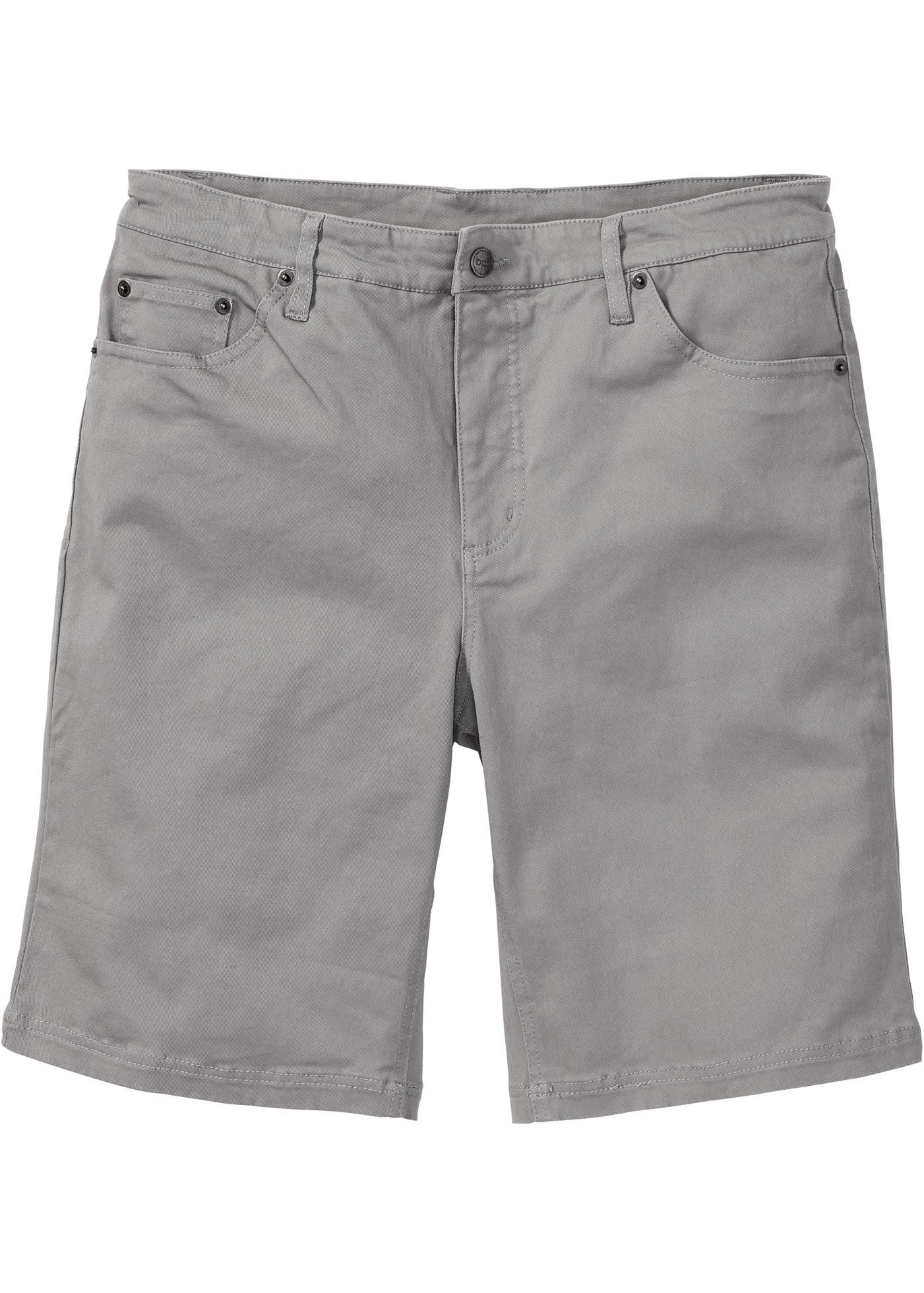 bonprix Bermudas  aus Baumwolle mit Elasthan, mit Stretchanteil, erhöhter Bund