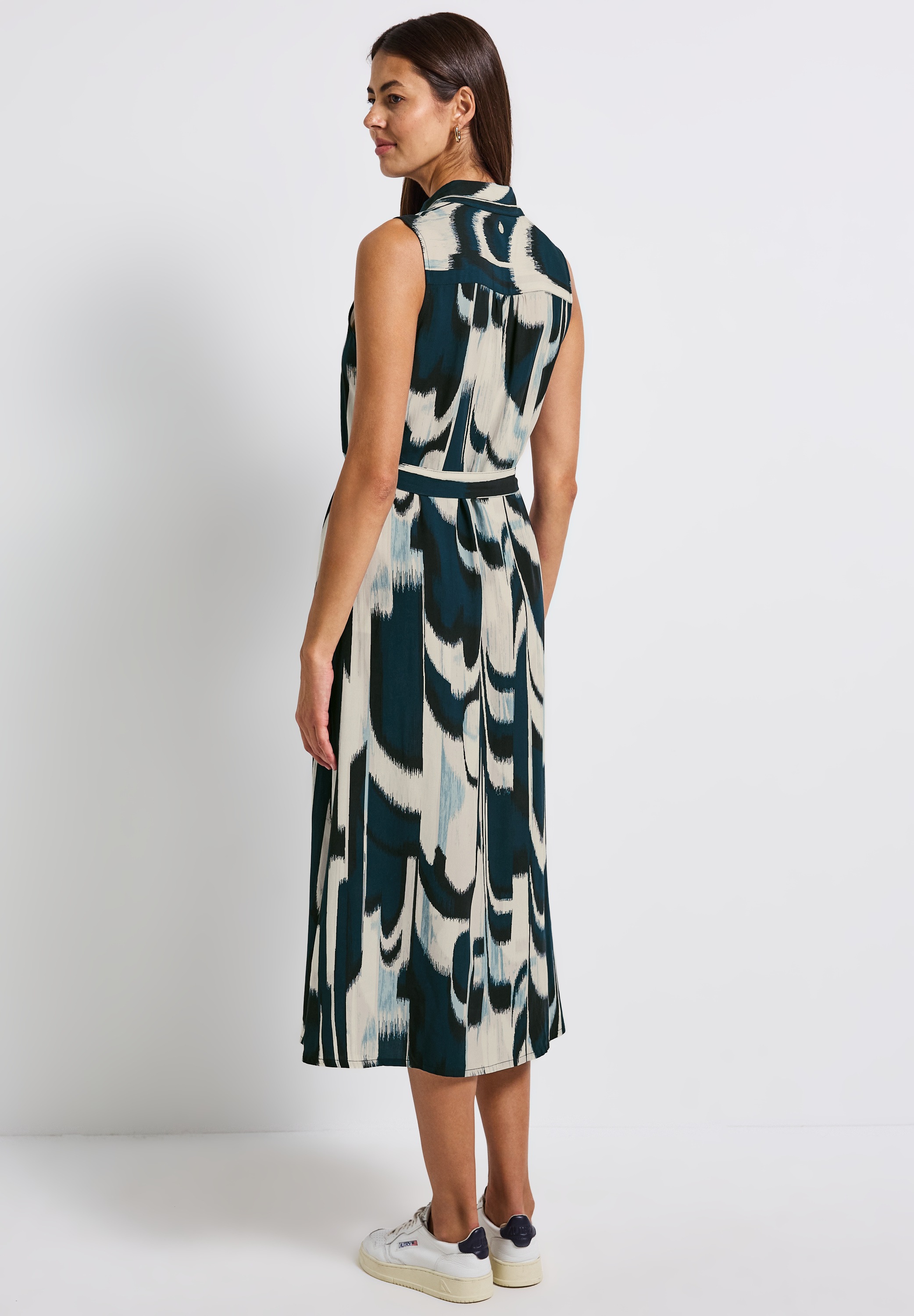 STREET ONE Midikleid, mit allover Print günstig online kaufen