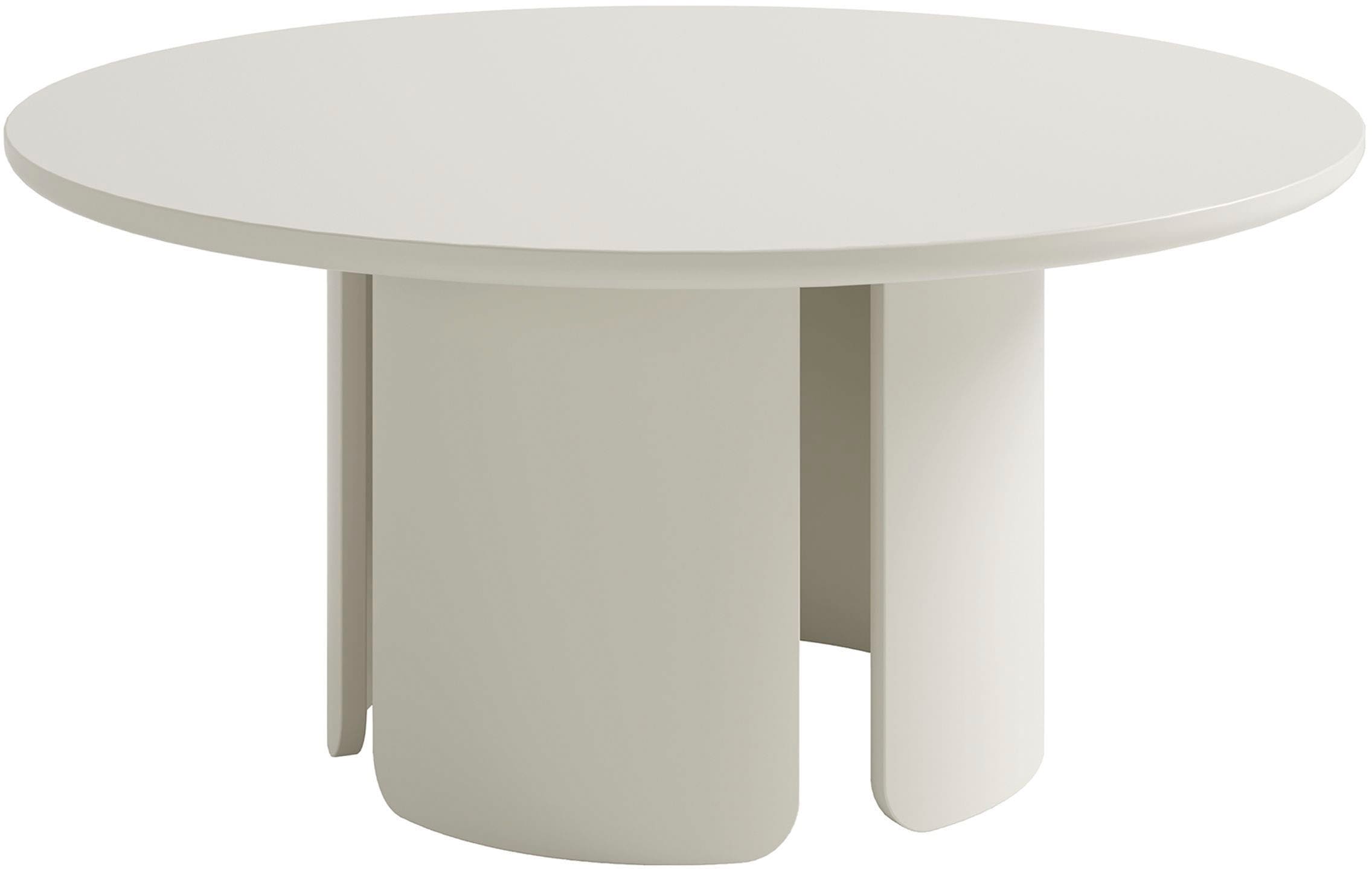 SCHÖNER WOHNEN-Kollektion Couchtisch »MOLDE« 1 Stk. tlg. 80 cm, mit variabel montierbarem Untergestell