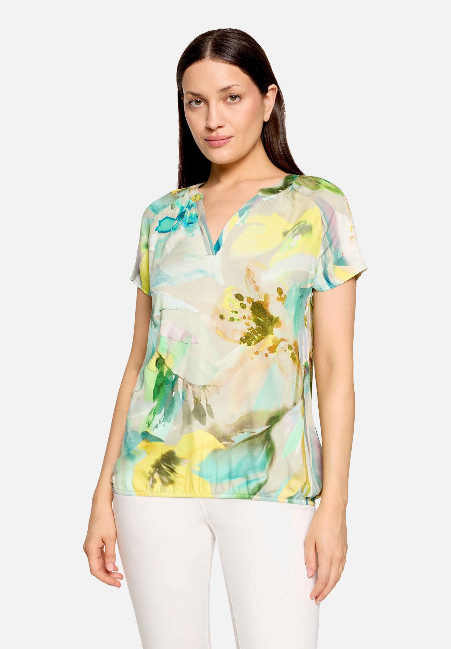 Betty Barclay Satinbluse »Damen mit Blumenprint«