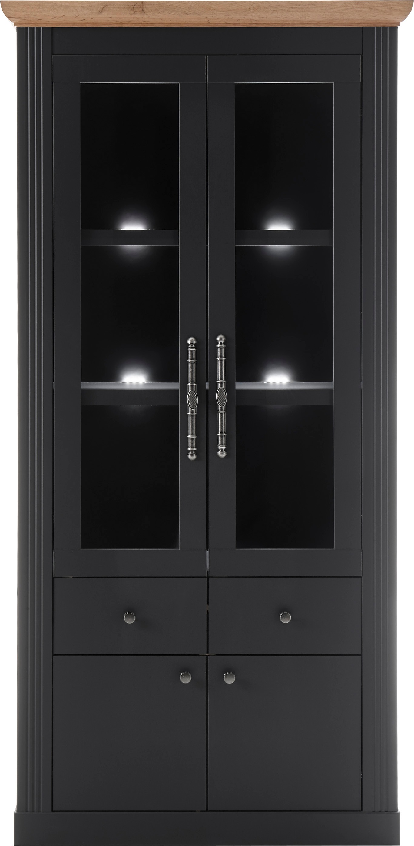 Thumbnail - OTTO home Vitrine "Westminster BESTSELLER" Höhe ca. 202cm, im romantischen Landhausstil