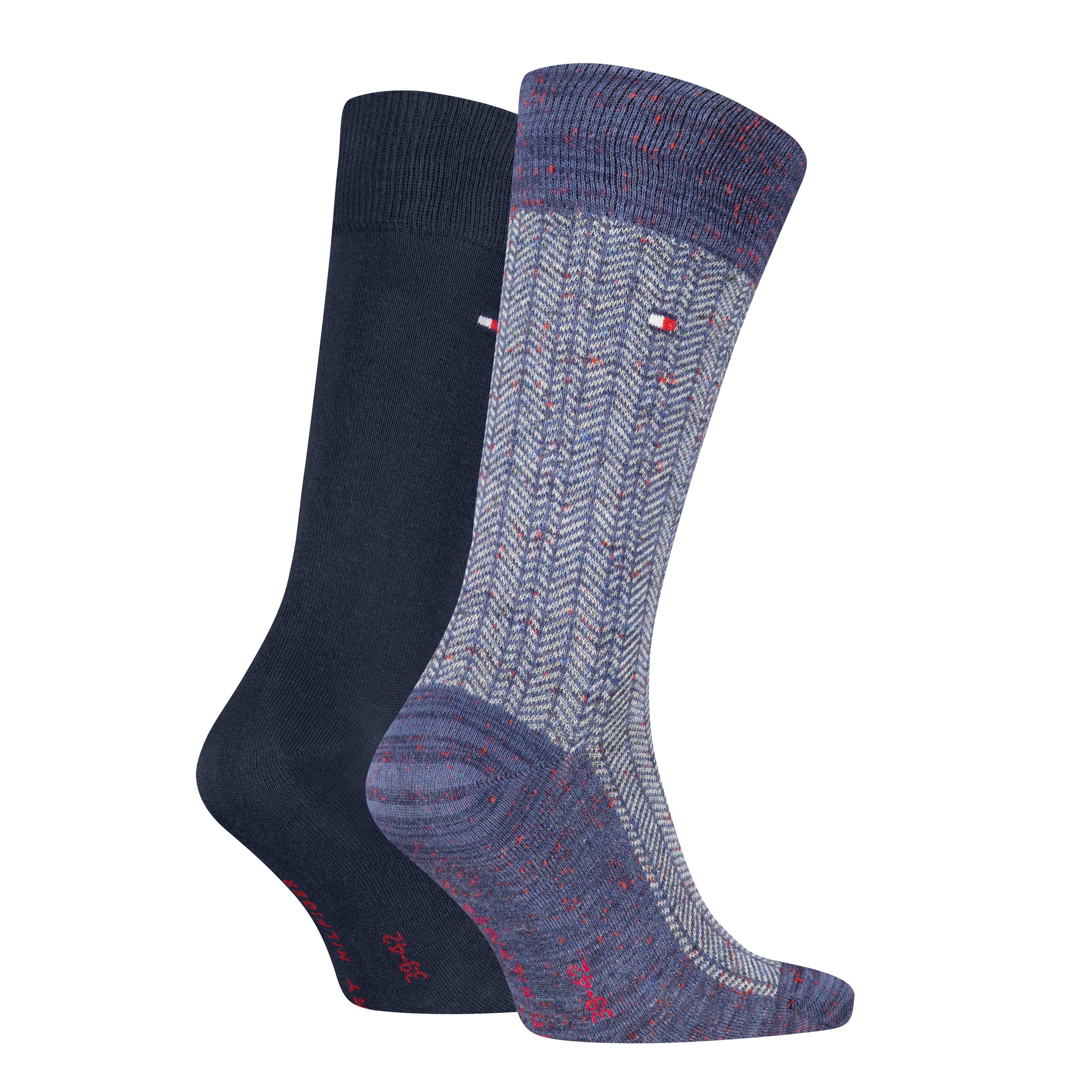 Tommy Hilfiger Socken »TH MEN SOCK 2P MOULINE NAPPY HERRINGBONE« 2 Paar, 