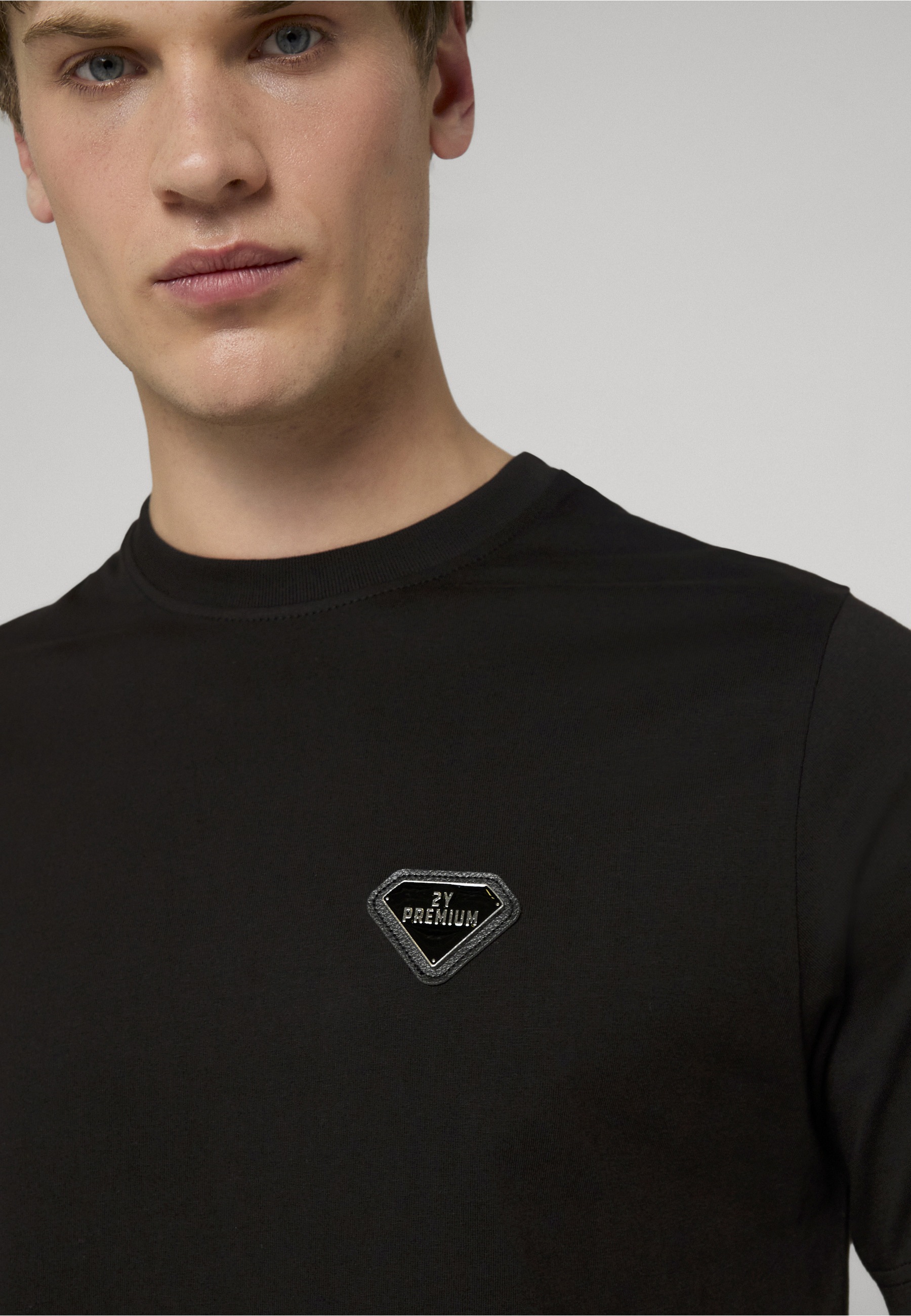 2Y Premium T-Shirt »2Y Premium Krax Basic Slim Fit Tee« 1