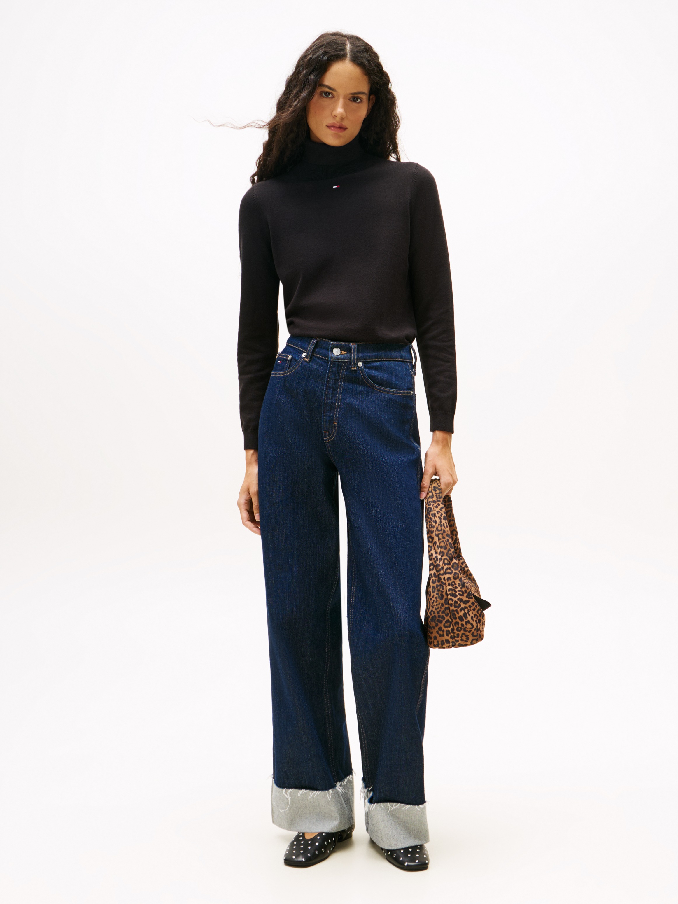 Thumbnail - Tommy Jeans Rollkragenpullover "TJW ESSENTIAL TRTLNK SWEATER"