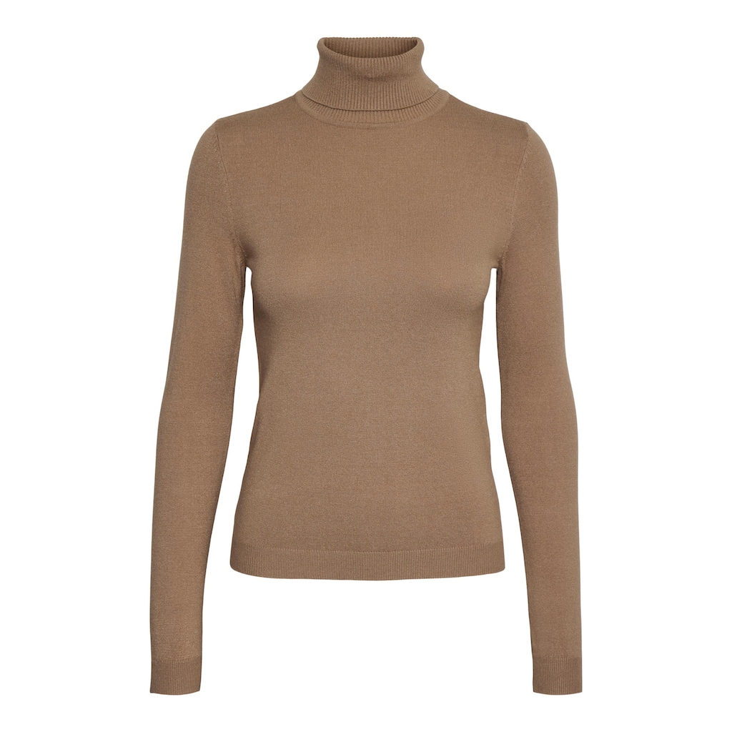 Vero Moda Rollkragenpullover »VMHAPPINESS LS ROLLNK PULLOVE GA BOO REP«