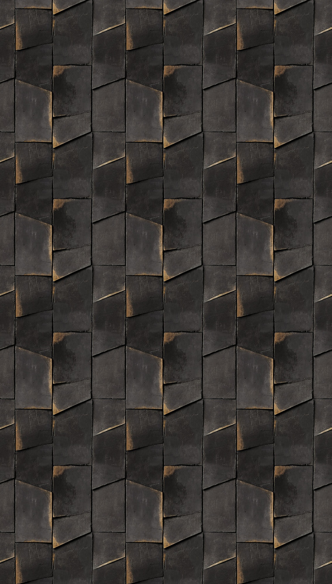living walls Fototapete »The Wall 4 Graphics – Plastische Schieferwand Vlies-Fototapete« Steinoptik | matt | naturalistisch leicht strukturiert Plastische Schieferwand mit markanter 3D-Wirkung