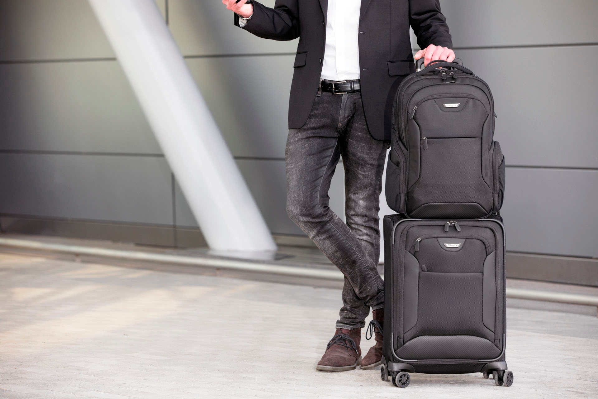 Targus Laptoprucksack »Corporate Traveller (15-15.6)« Militärstandard 1680D, SafePort x D3O Fall- und Seitenschutz