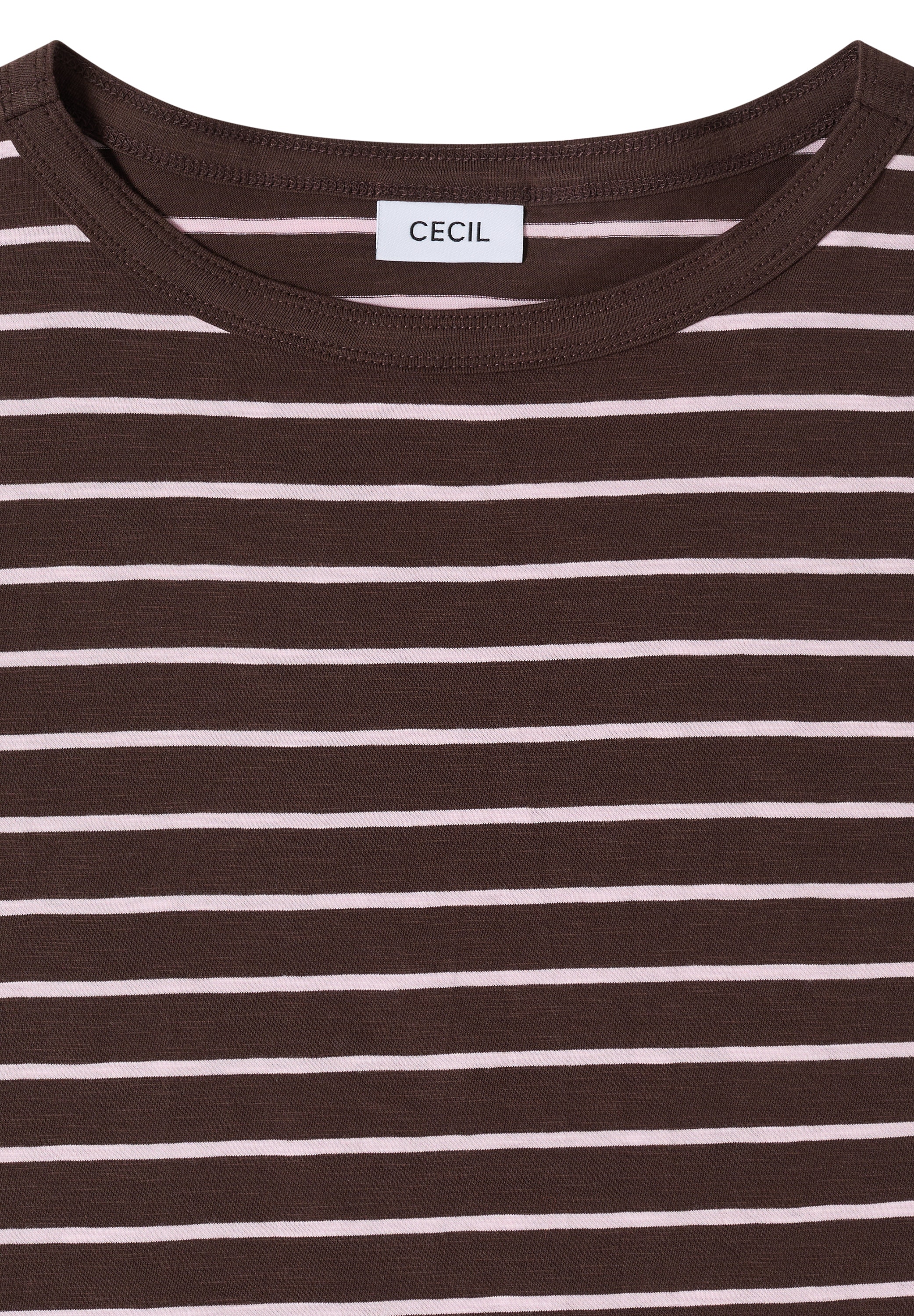 Cecil T-Shirt aus reiner Baumwolle