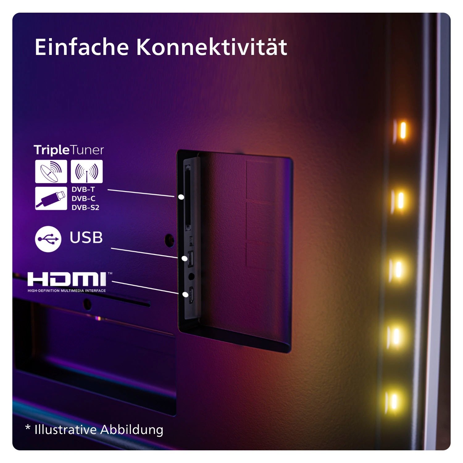 Philips OLED-Fernseher »65OLED909/12«, 4K Ultra HD, Google TV-Smart-TV